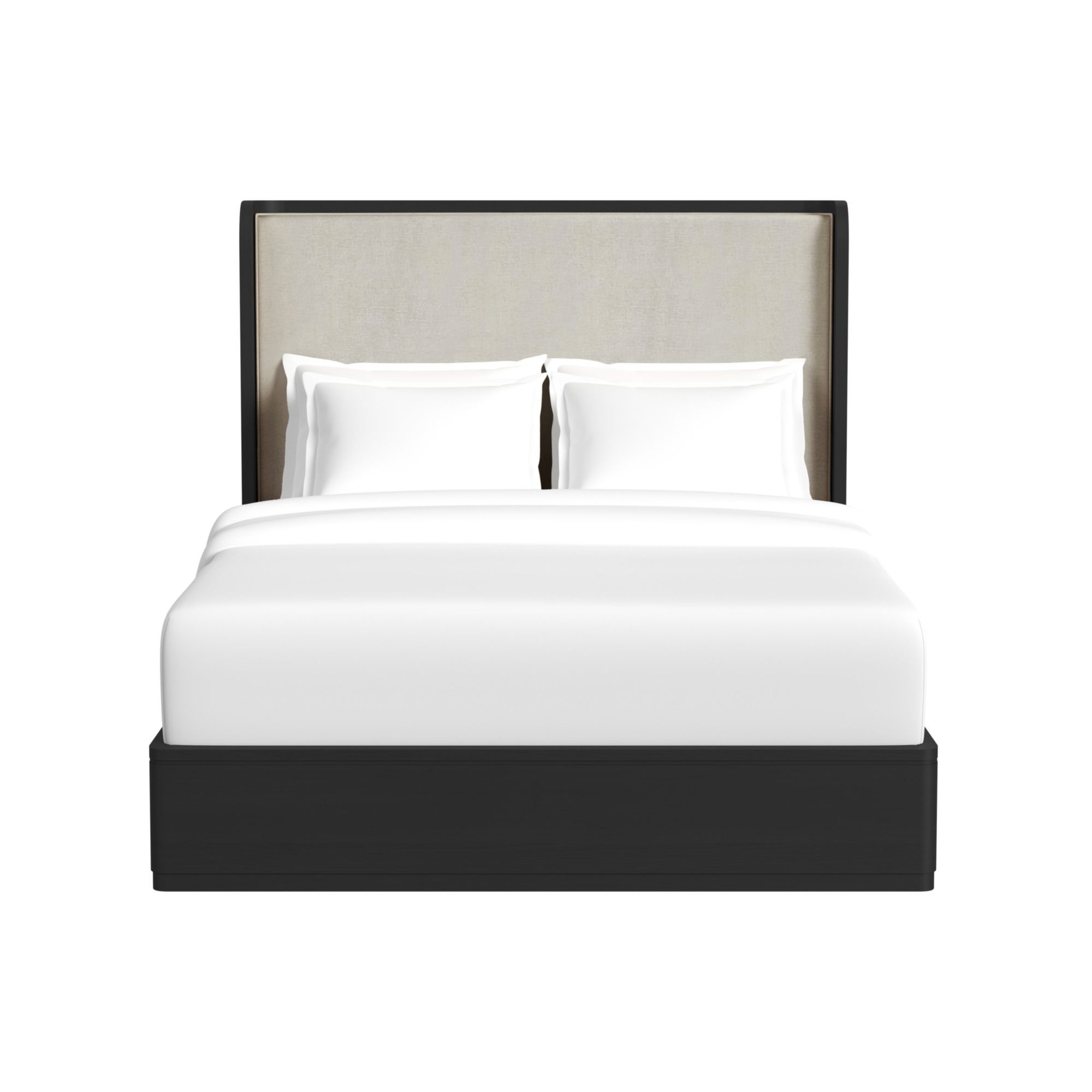 Rosalie - Queen Upholstered Bed - Black