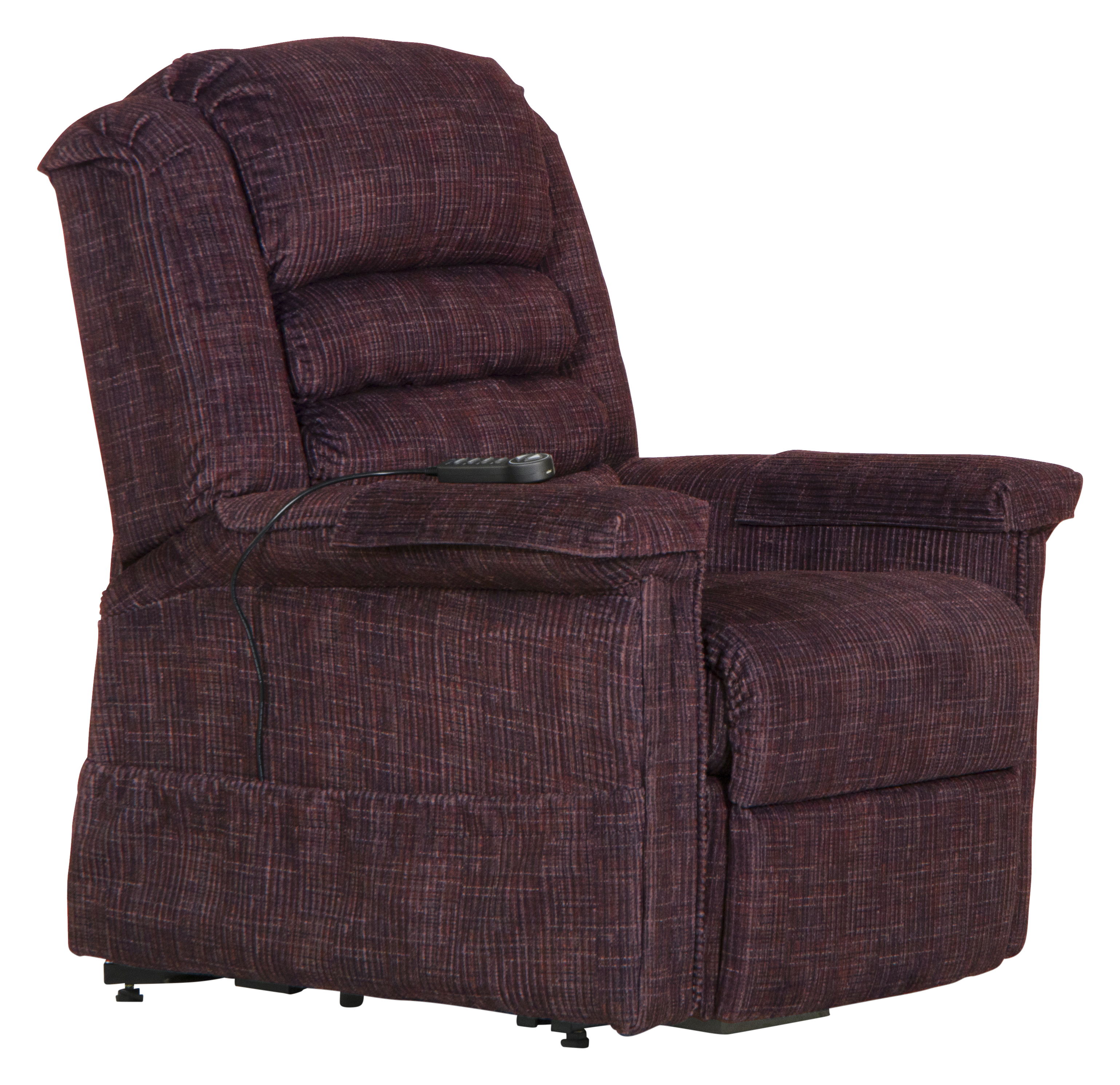 Soother - Power Lift Recliner - Wine
