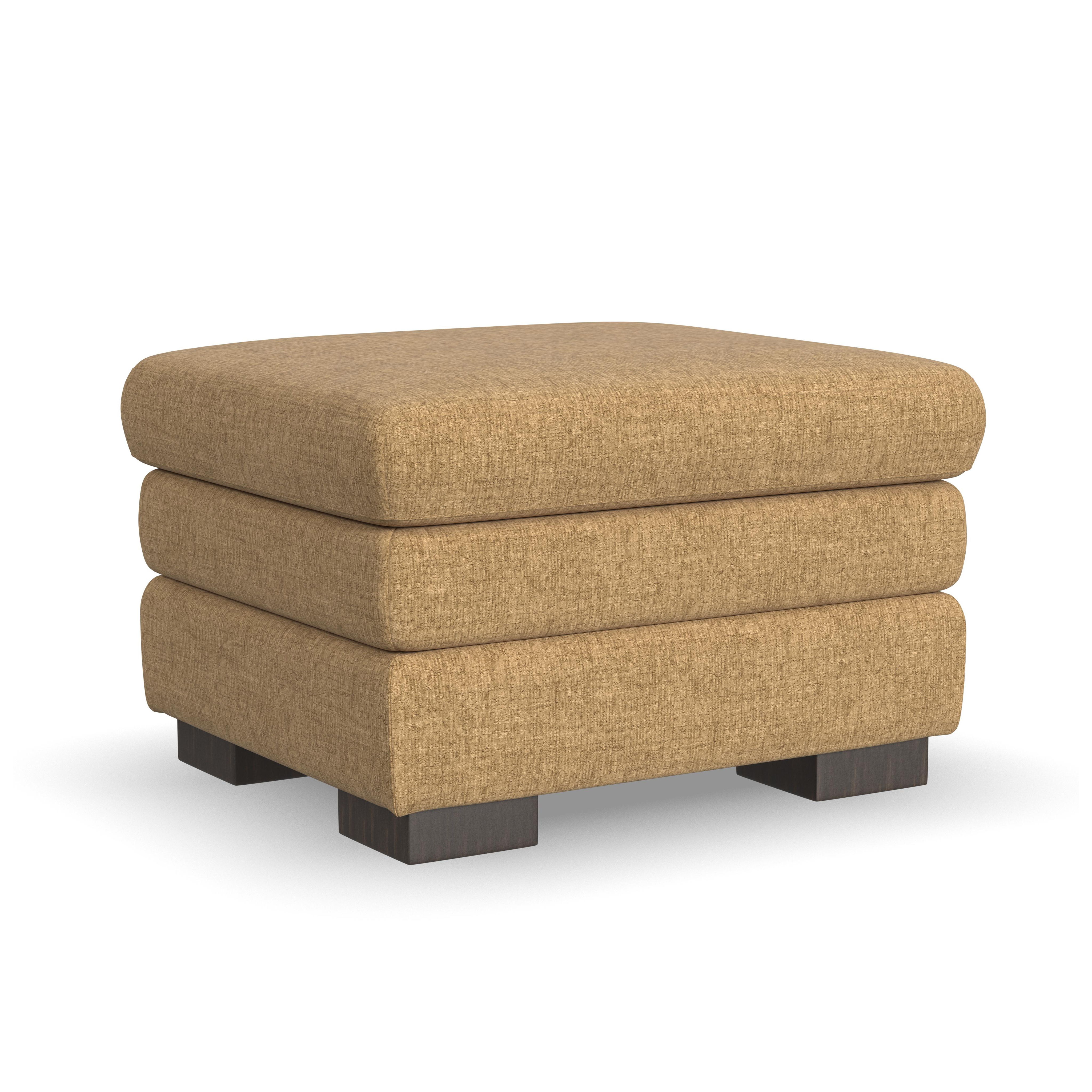 Rudy - Ottoman For Living Room, light brown