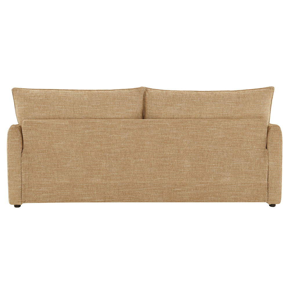 Cadie - Sofa With 2 Pillows - Mocha, light brown, view 4
