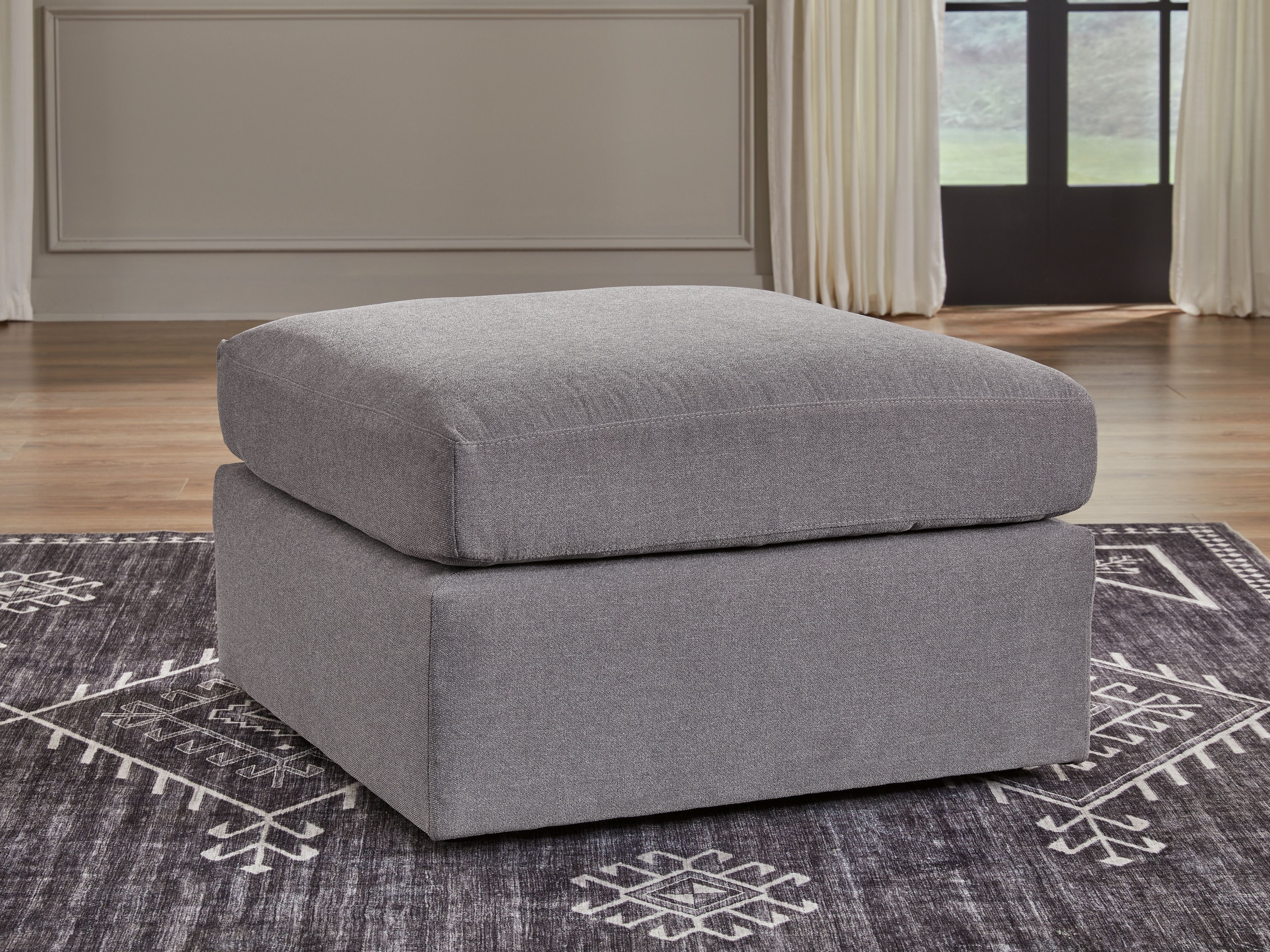 Ashley Furniture Modmax - Oversized Accent Ottoman - Granite - Image 3