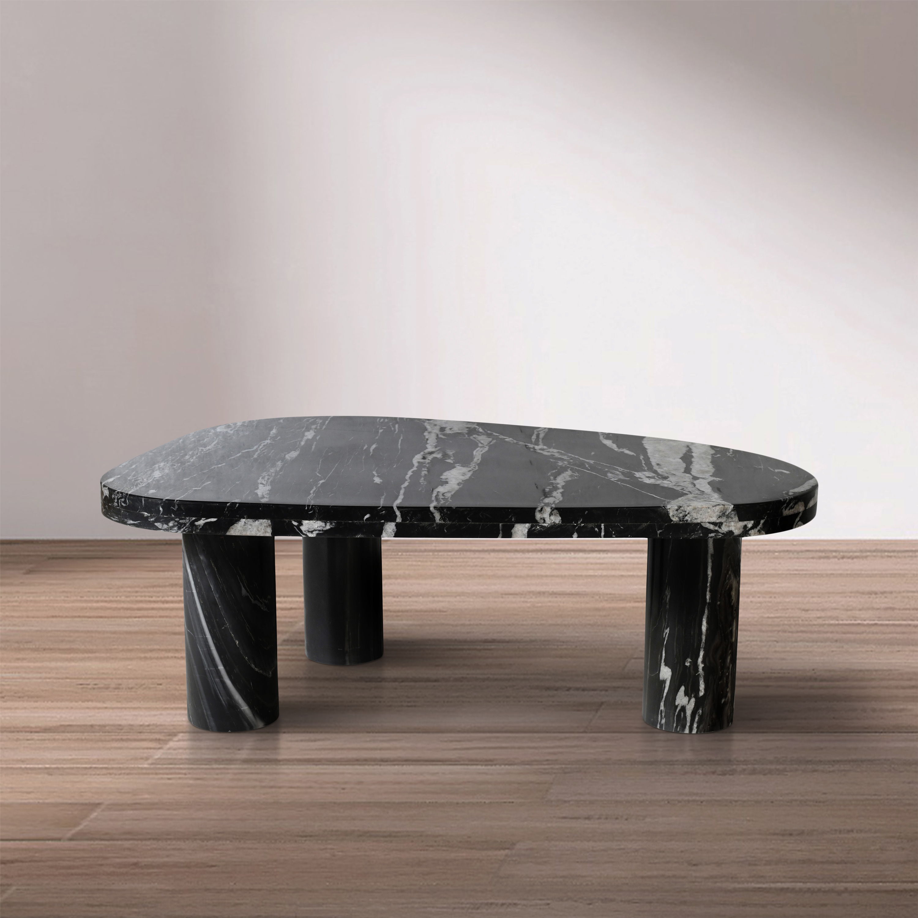 Messina - Coffee Table - Black / Gray