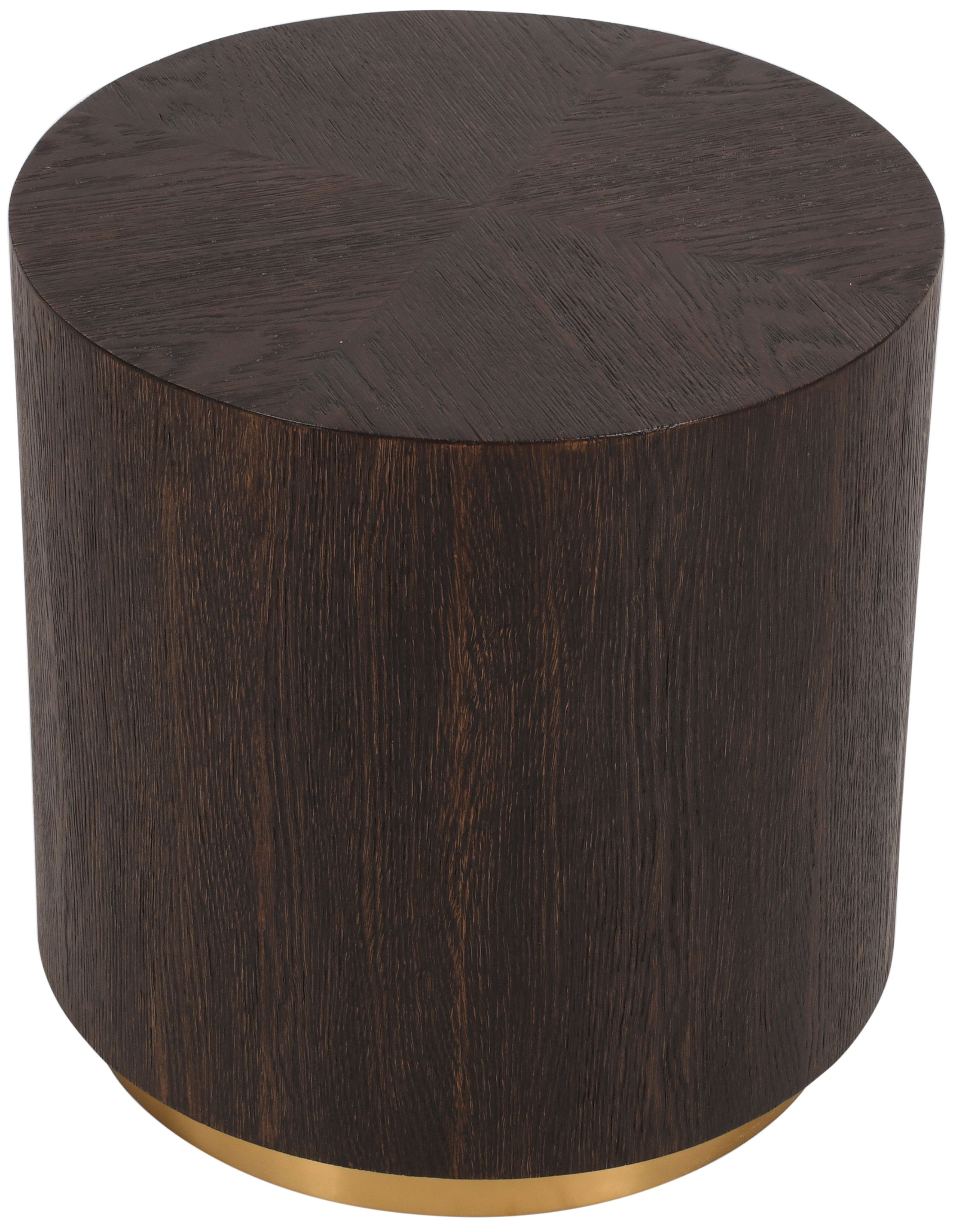 Nile - End Table - Brown Oak