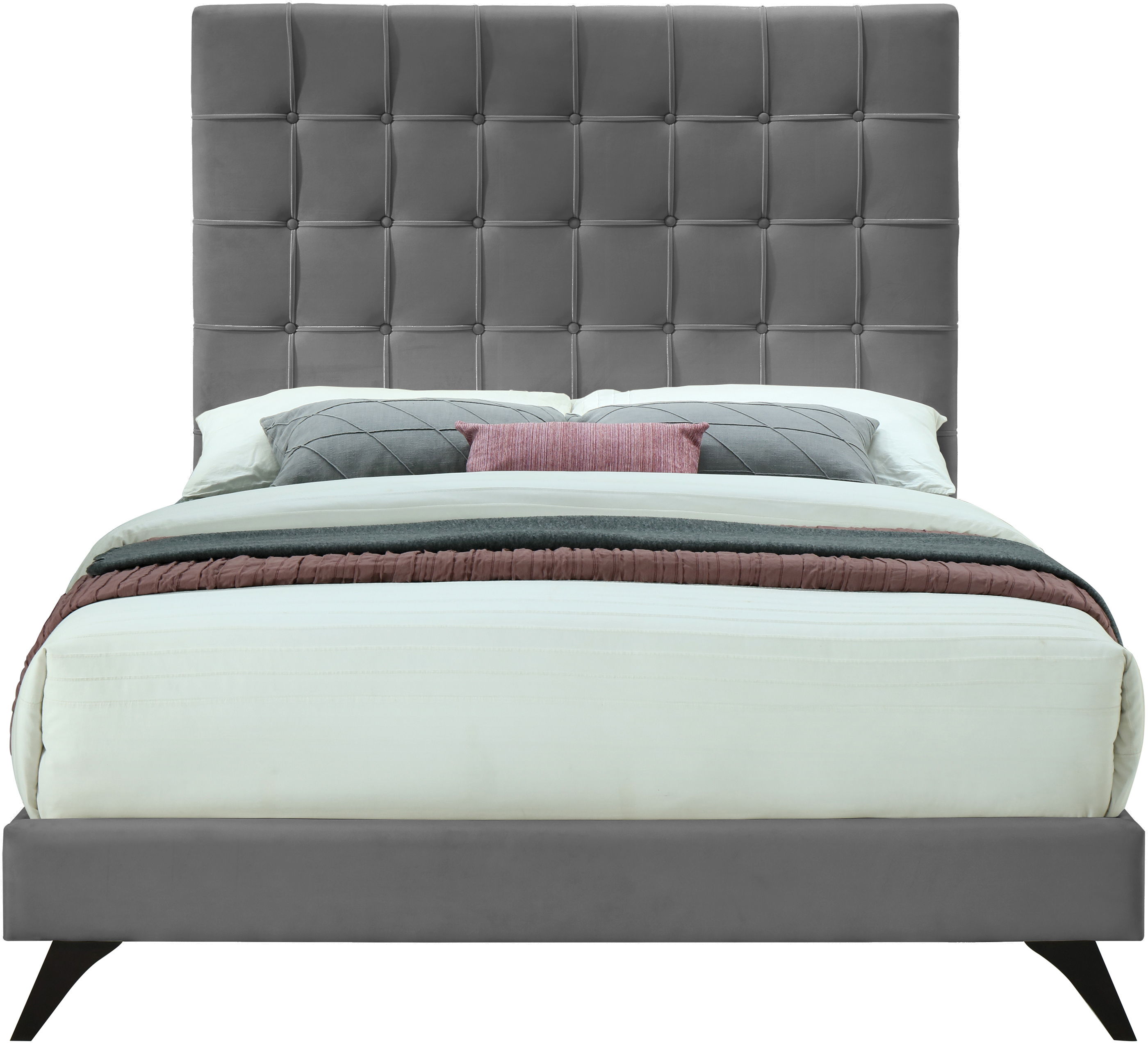 Elly - Full Bed - Gray