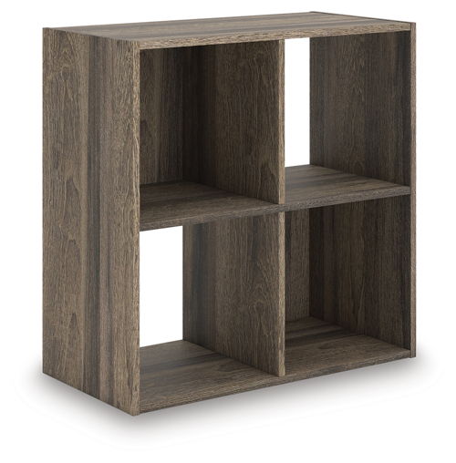Shallifer - Four Cube Organizer - Brown, dark brown