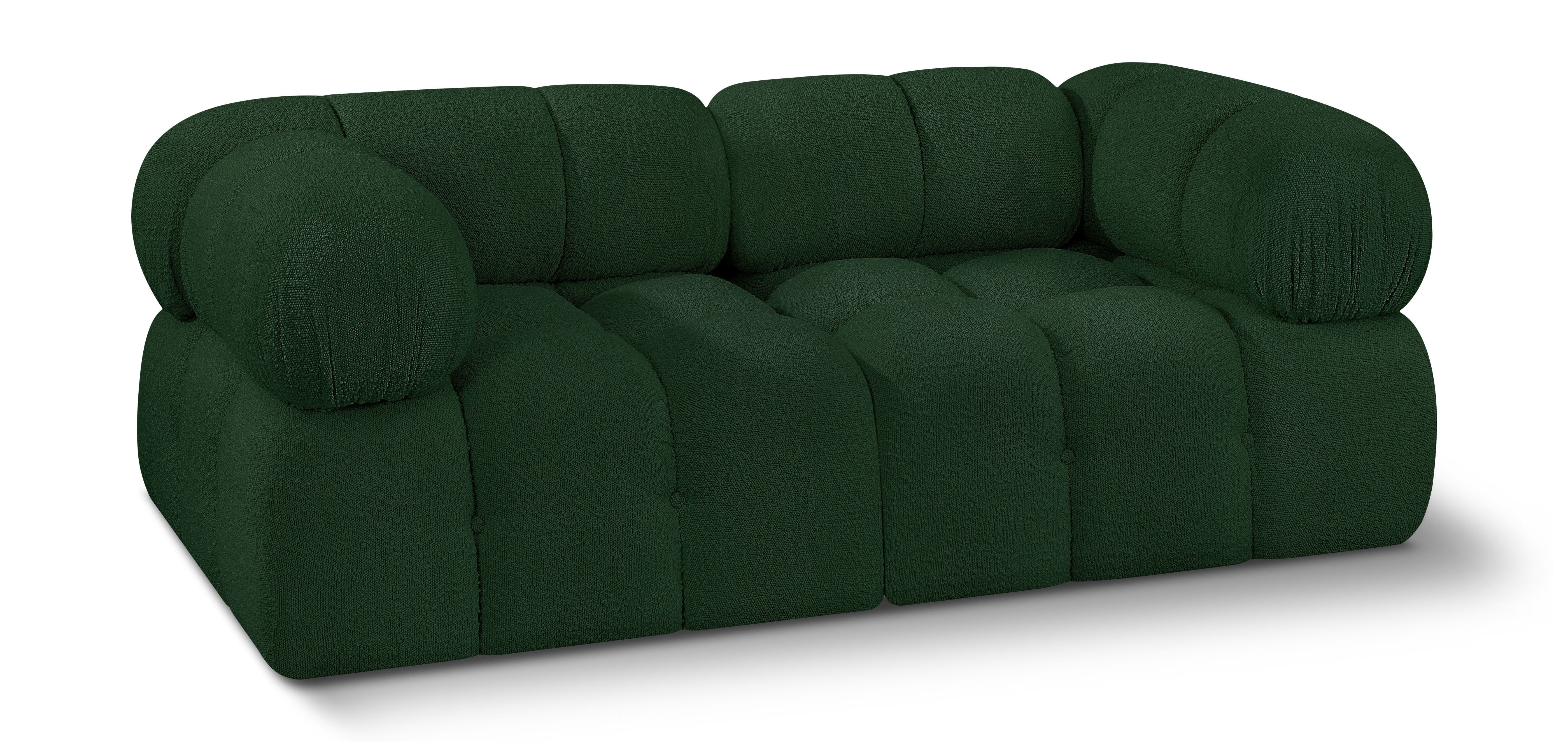 Ames - 2 Seat Modular Sofa - Dark Green