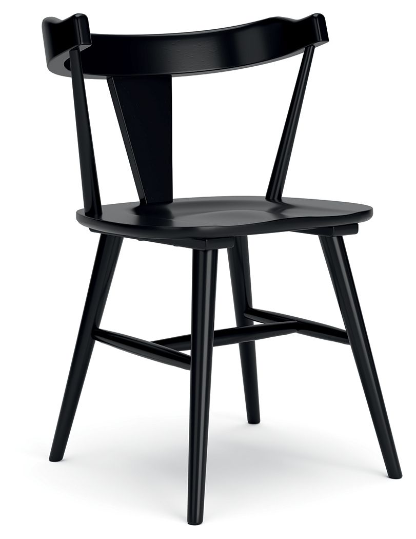 Ashley Furniture Gretlynn - Dining Room Side Chair (Set of 2) - Black - Image 4