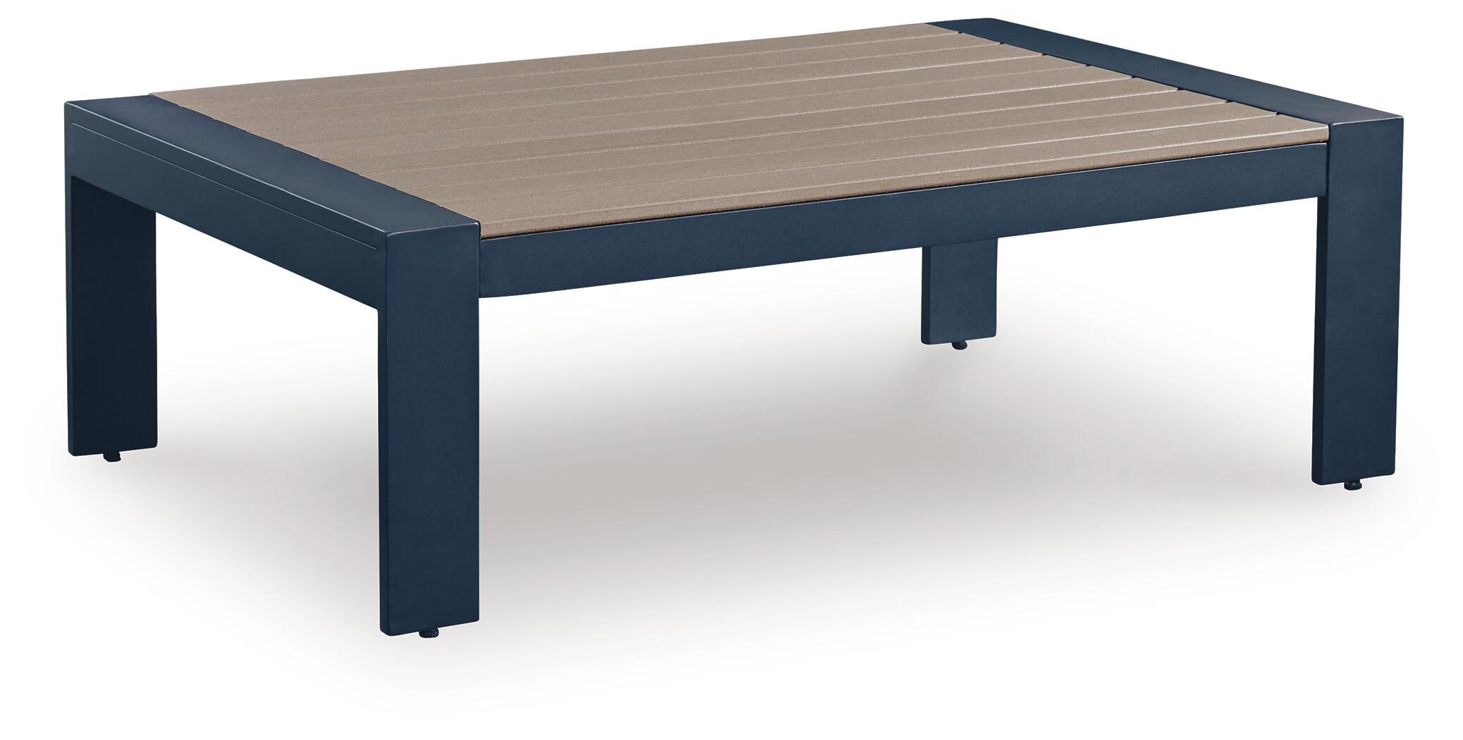 East Beach – Rectangular Cocktail Table – Blue