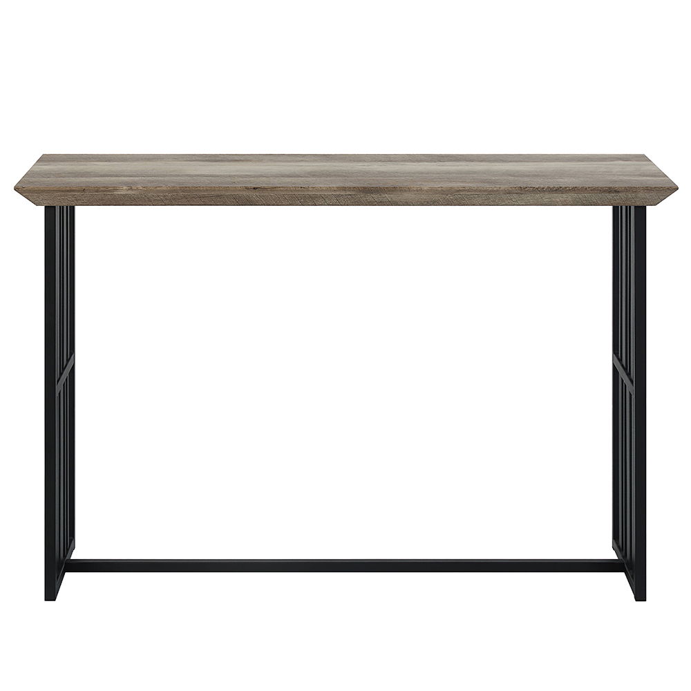 Zudora - Sofa Table - Antique Oak & Black, black, view 6