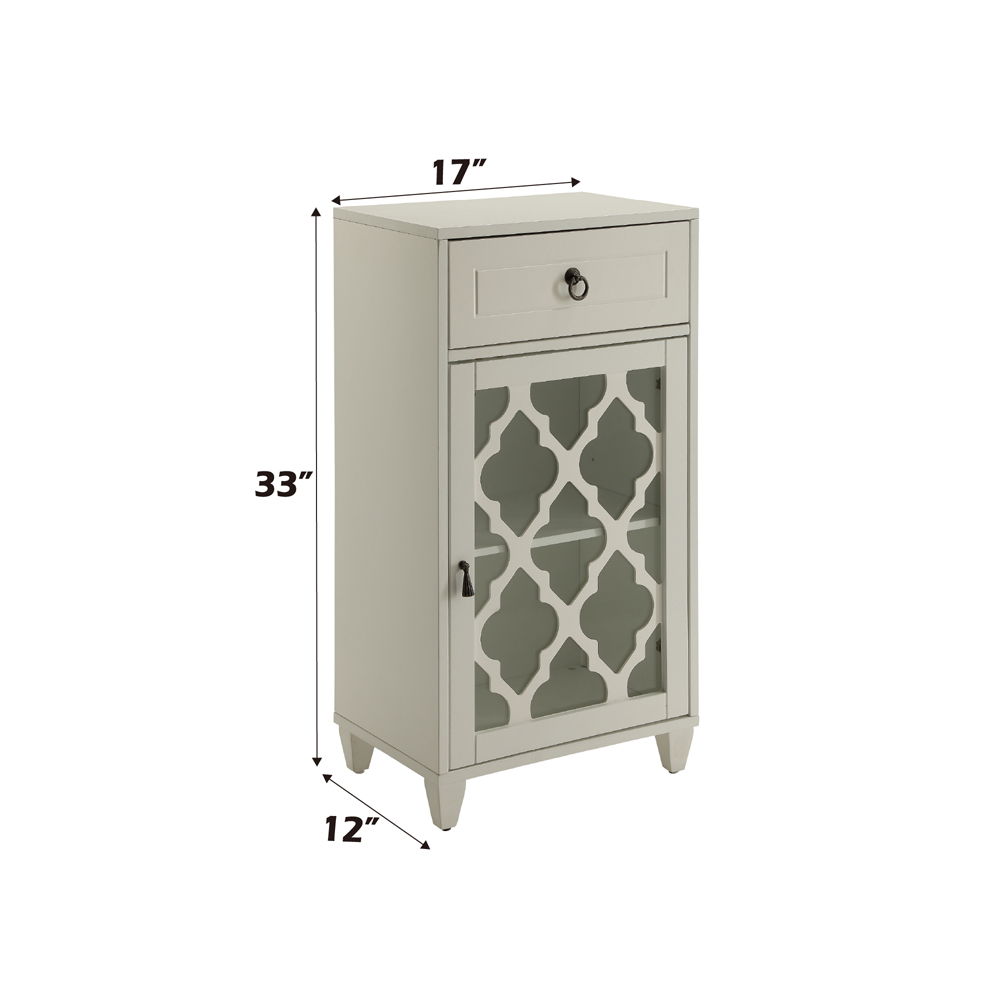 Ceara - Accent Table - White, white, view 7