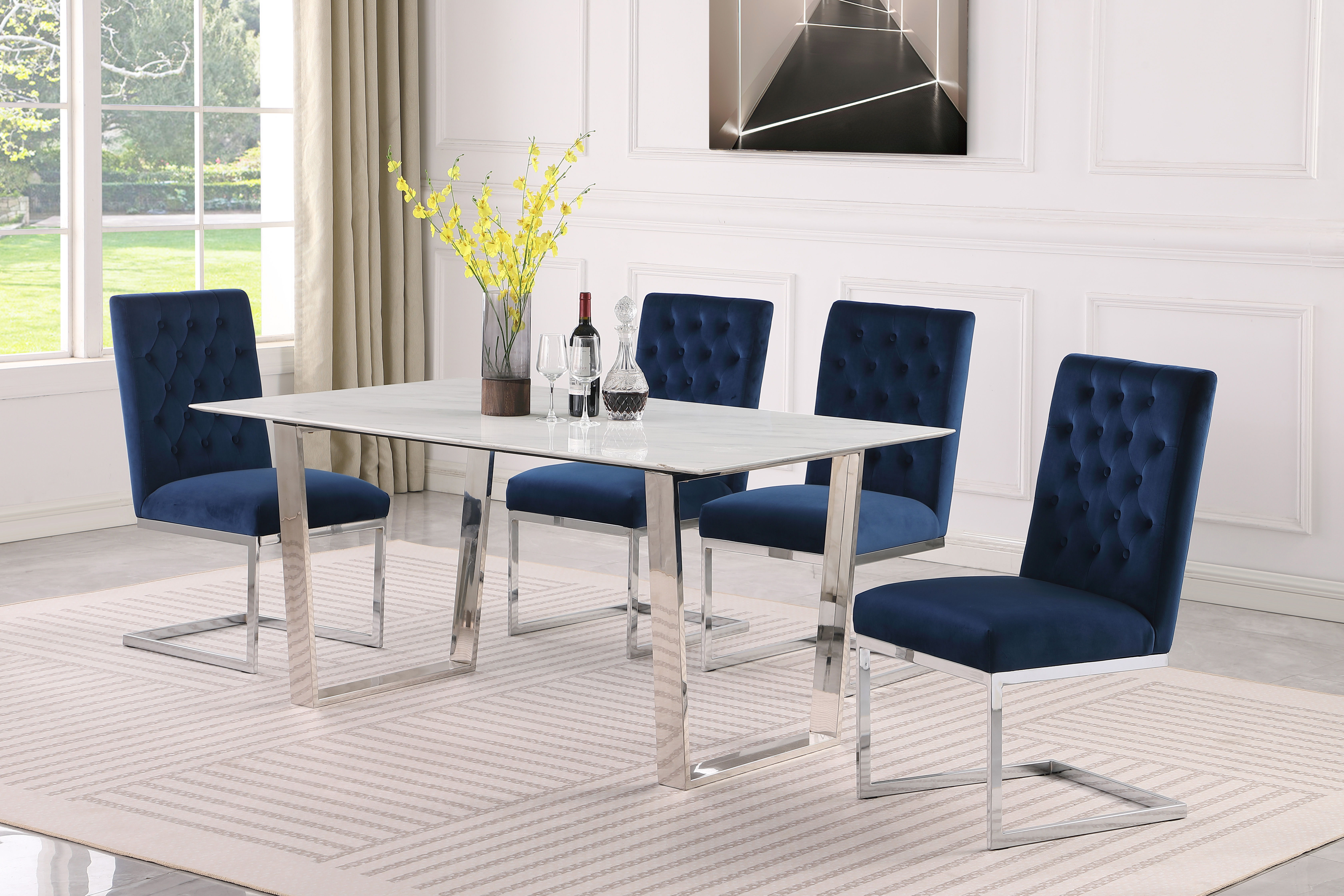 Carlton - Dining Table - White