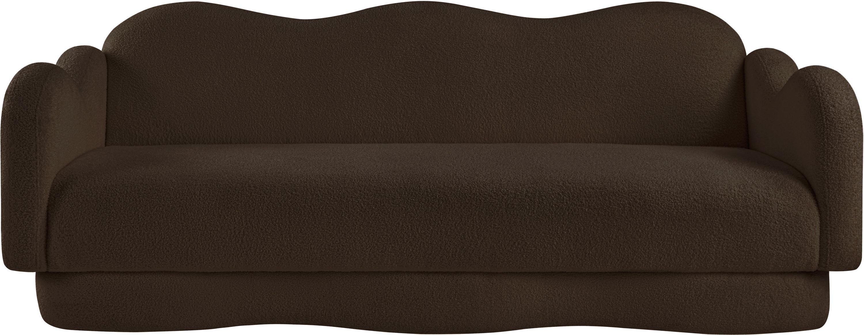 Bloom - Teddy Fabric Sofa - Brown