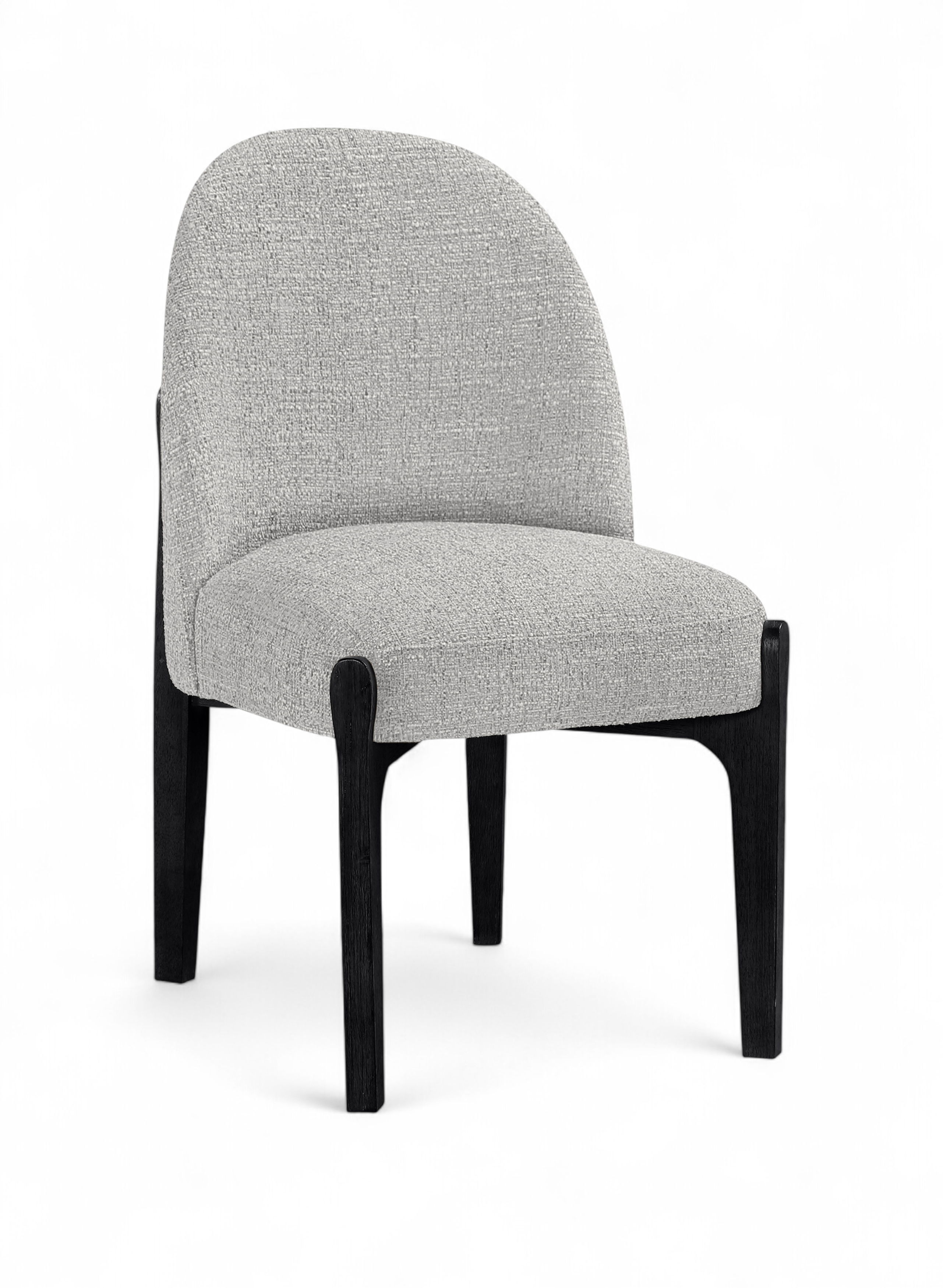 Torino - Fabric Upholstered Dining Chair (Set of 2) - Gray
