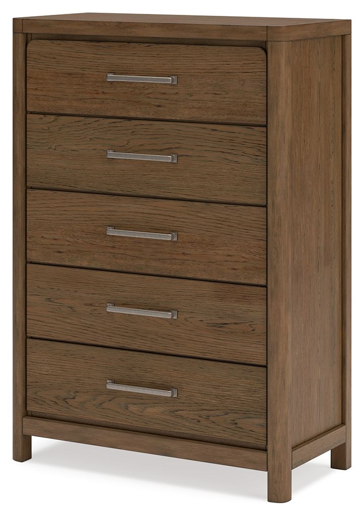 Ashley Furniture Cabalynn - Five Drawer Chest - Light Brown - Image 4