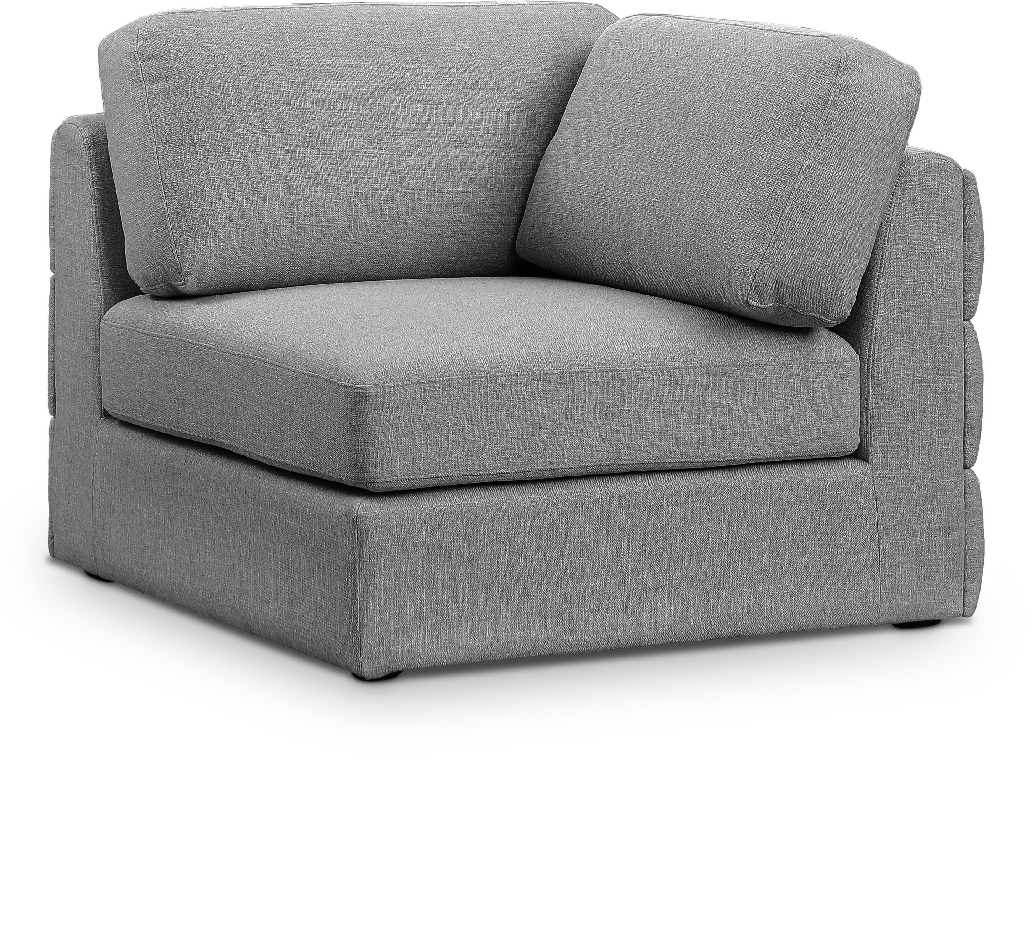 Beckham - Corner Chair - Gray
