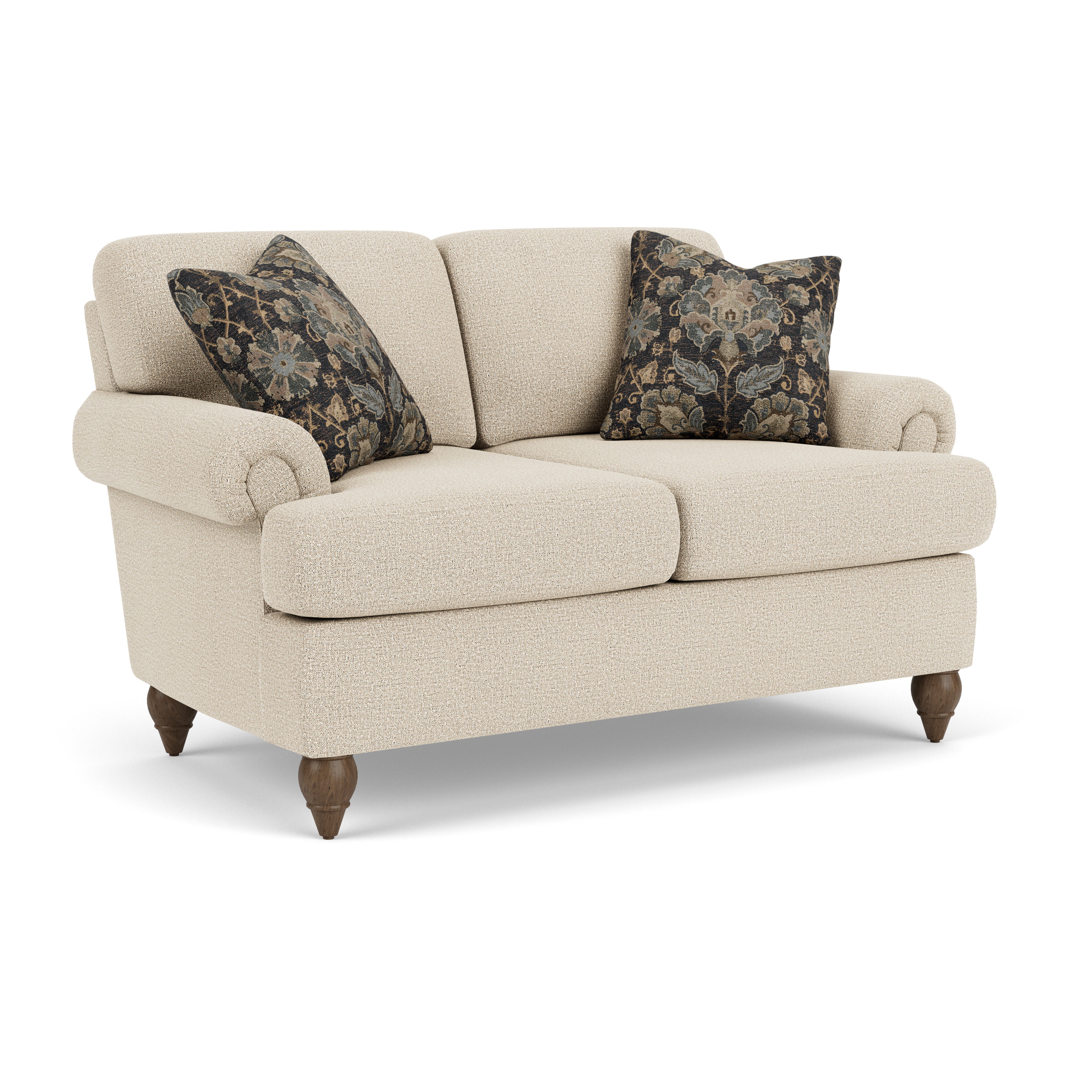Moxy - 62" Loveseat, blue, view 2