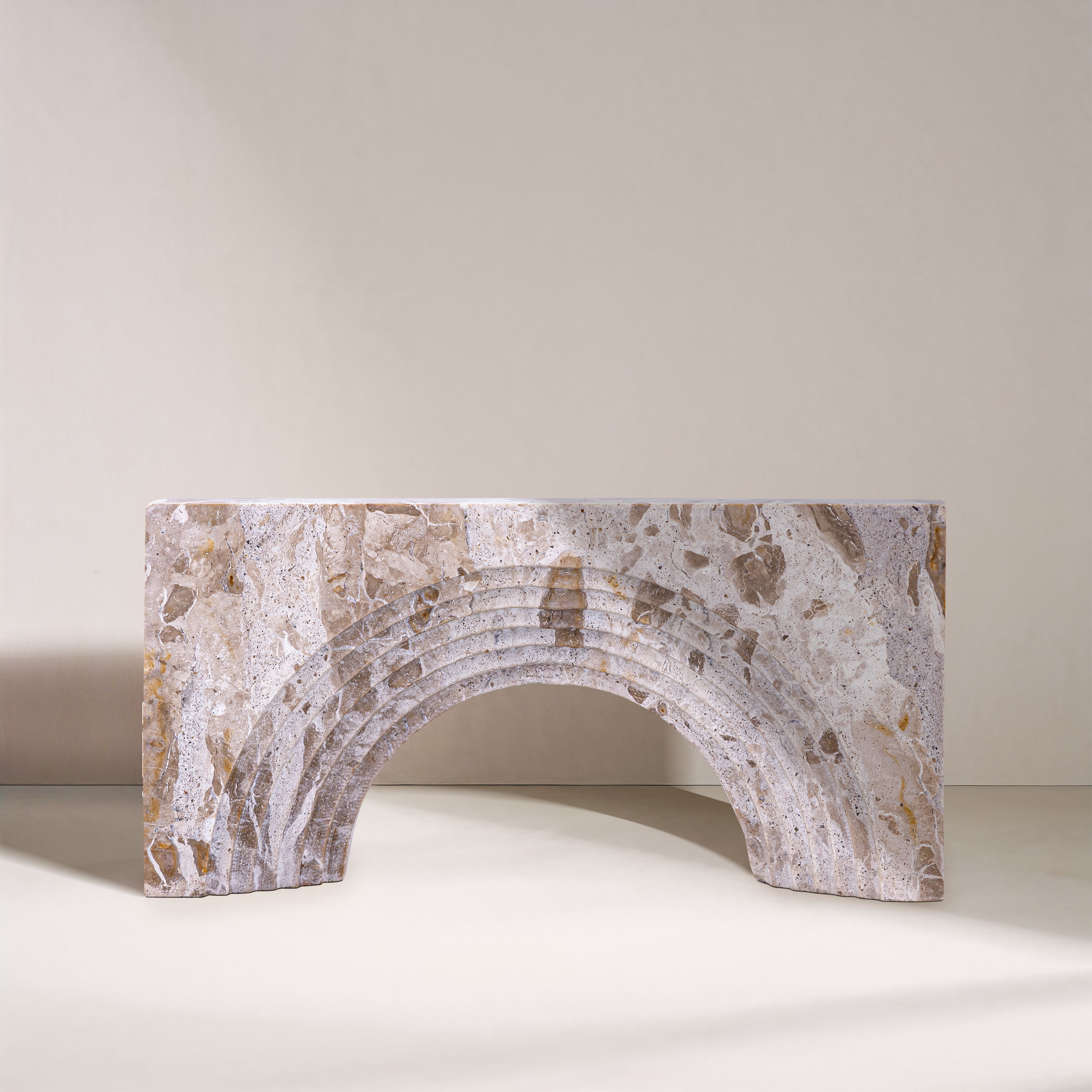 Cambre - Marble Decorative Object - Beige