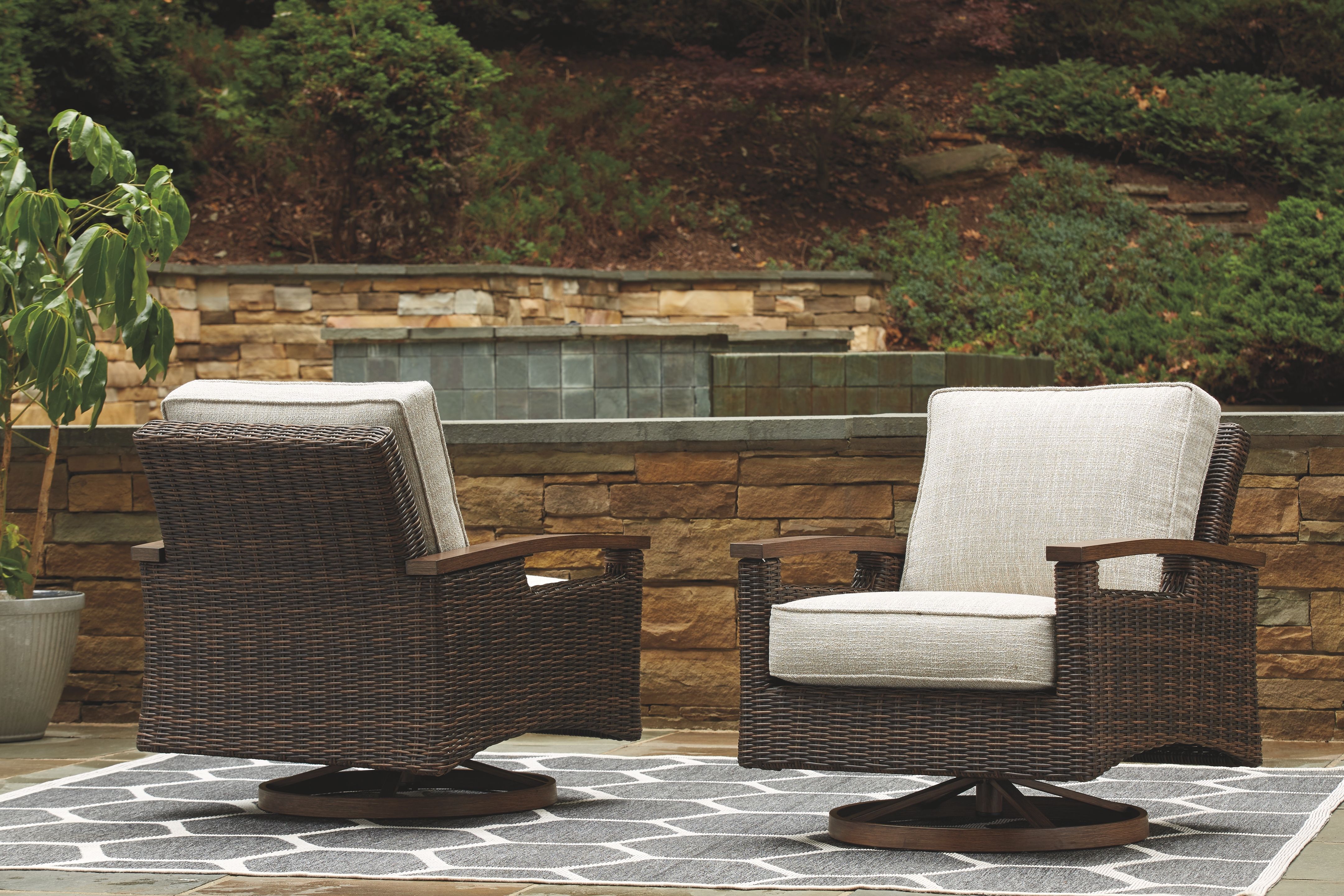 Ashley Furniture Paradise Trail - 3 Pc. - Lounge Set - Medium Brown - Image 5