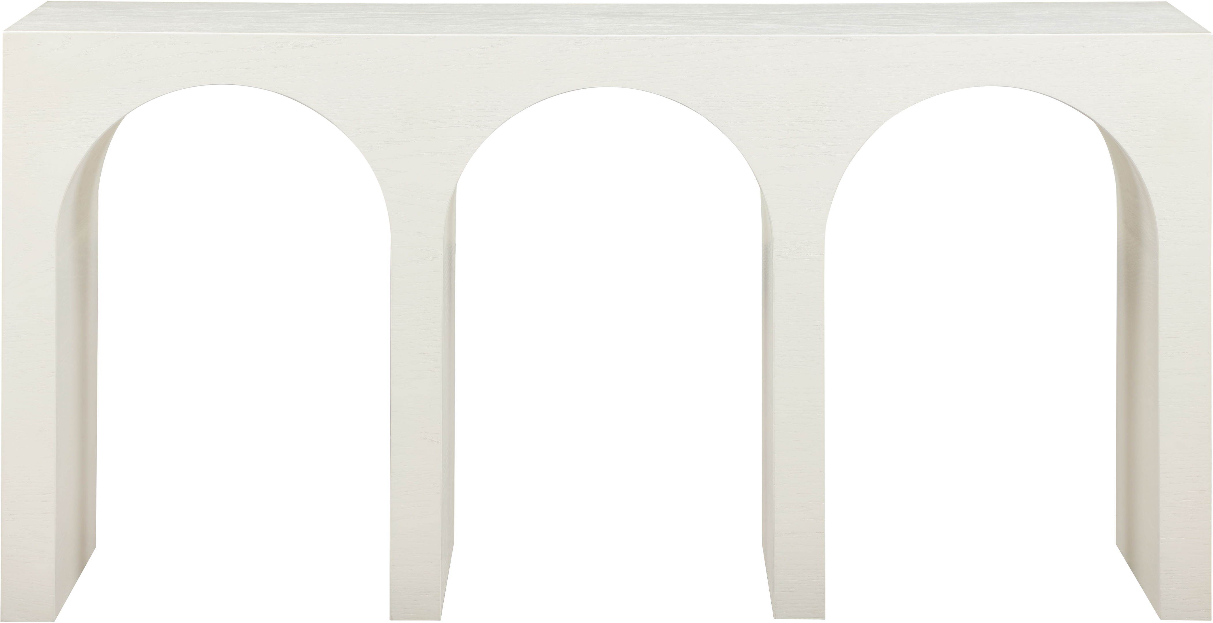 June - Console Table - Cream Oak