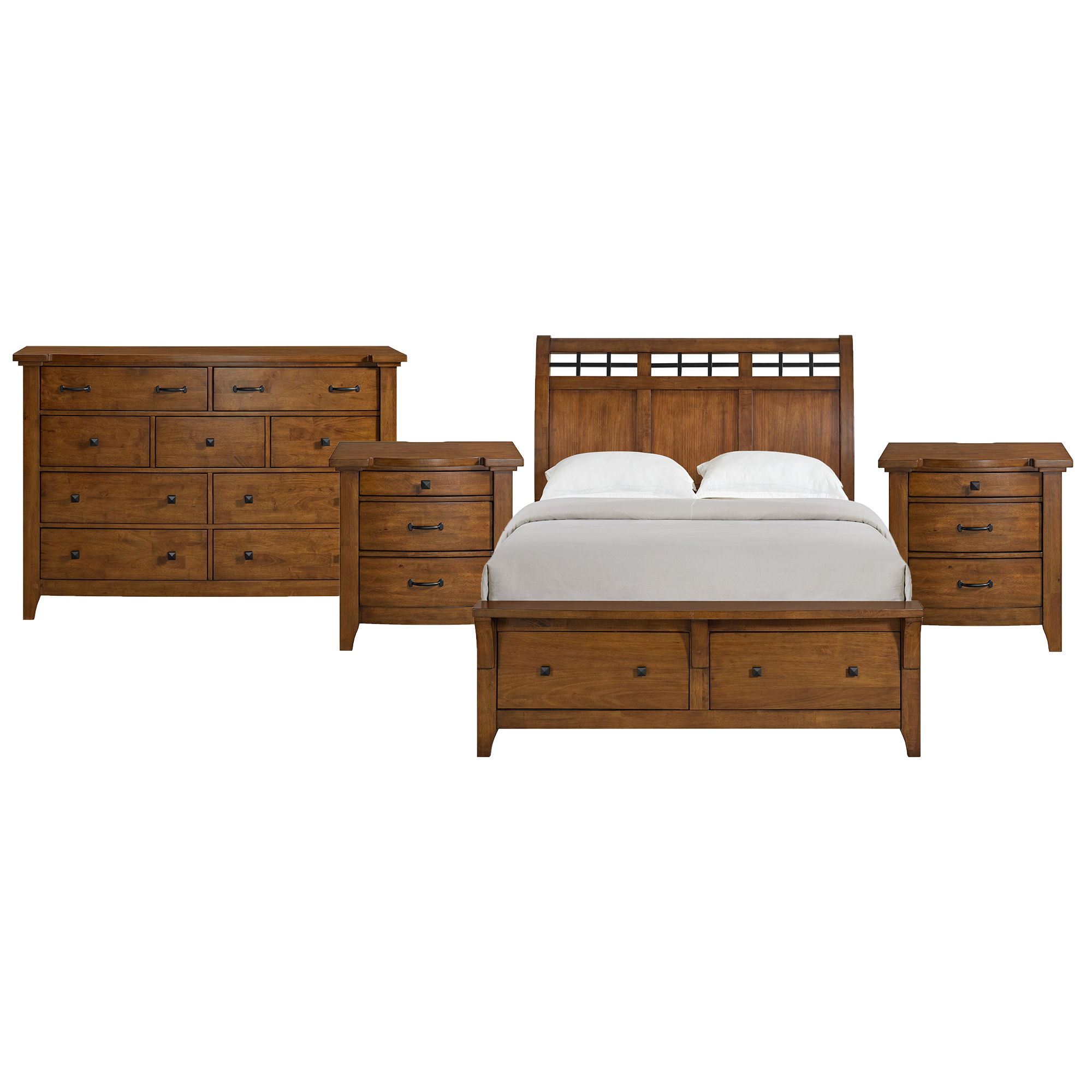 Queen · 4 Pc · Bedroom Set