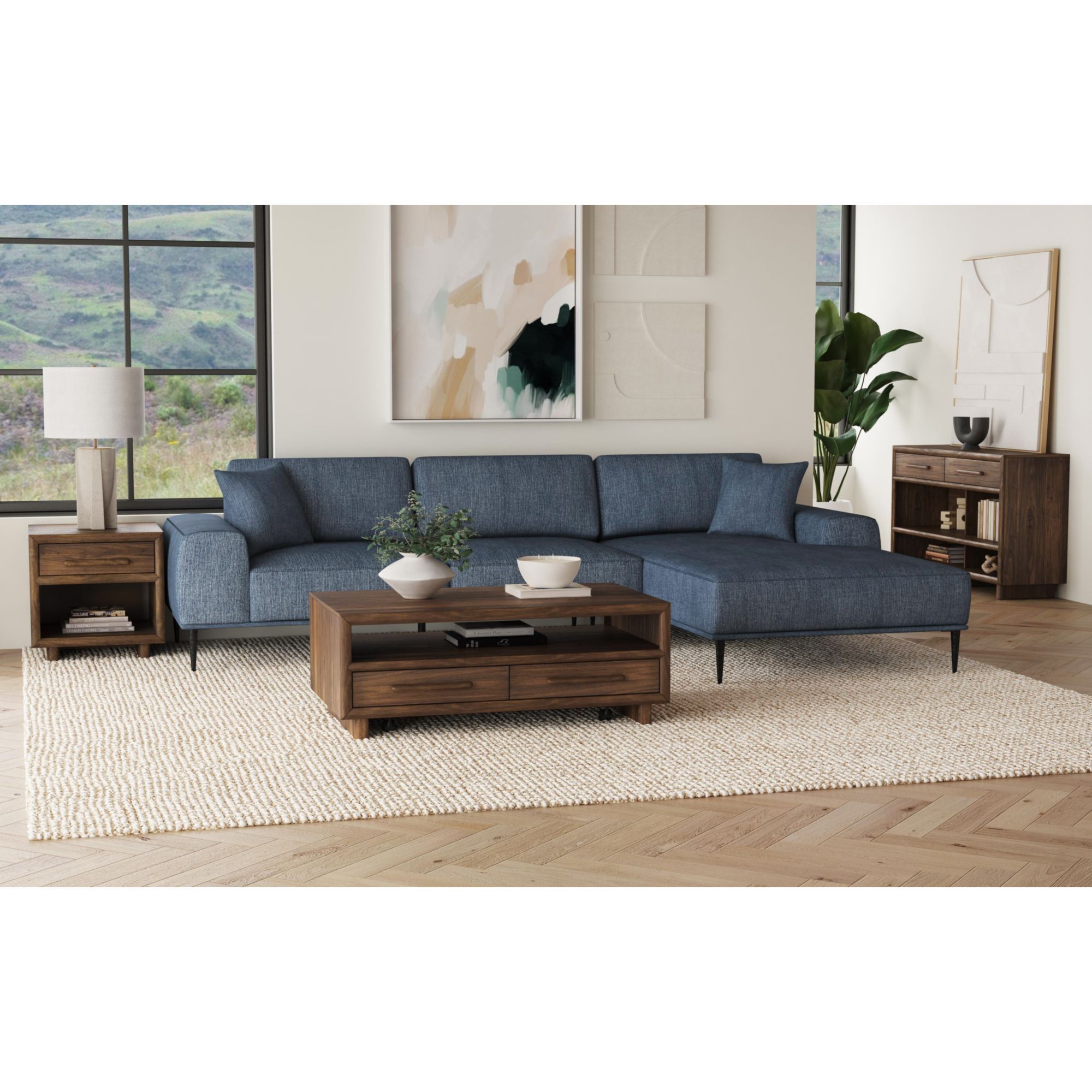 Brisbane - Console Table - Brown