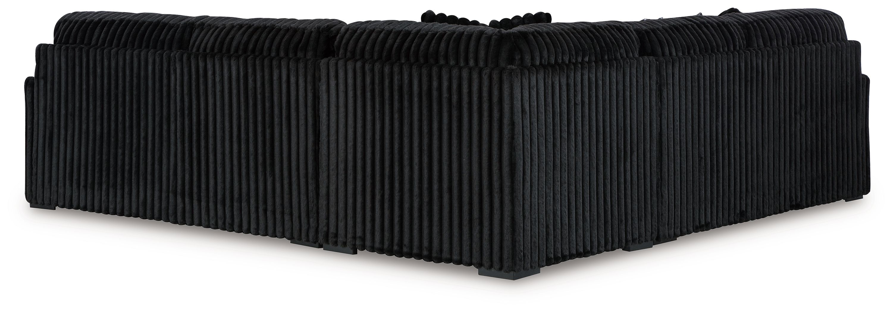 Ashley Furniture Midnight-Madness - 3-Piece Sectional - Onyx - Image 6