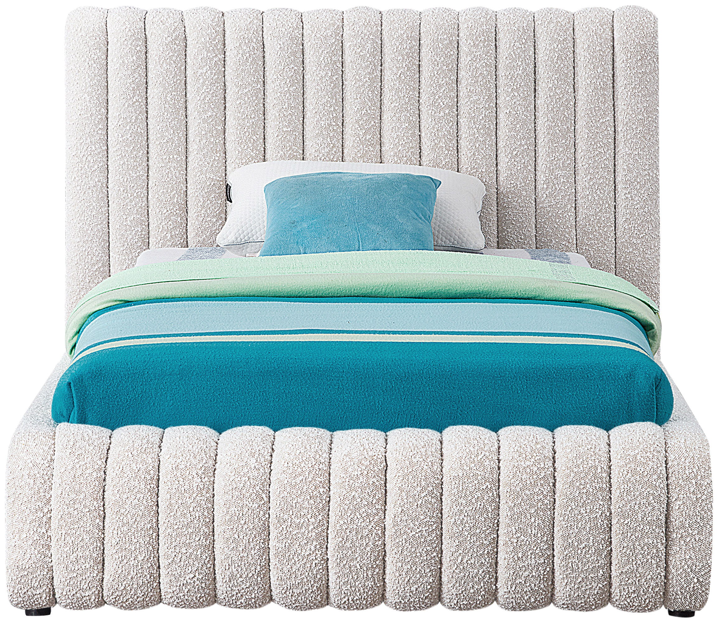 Nash - Twin Bed - Cream