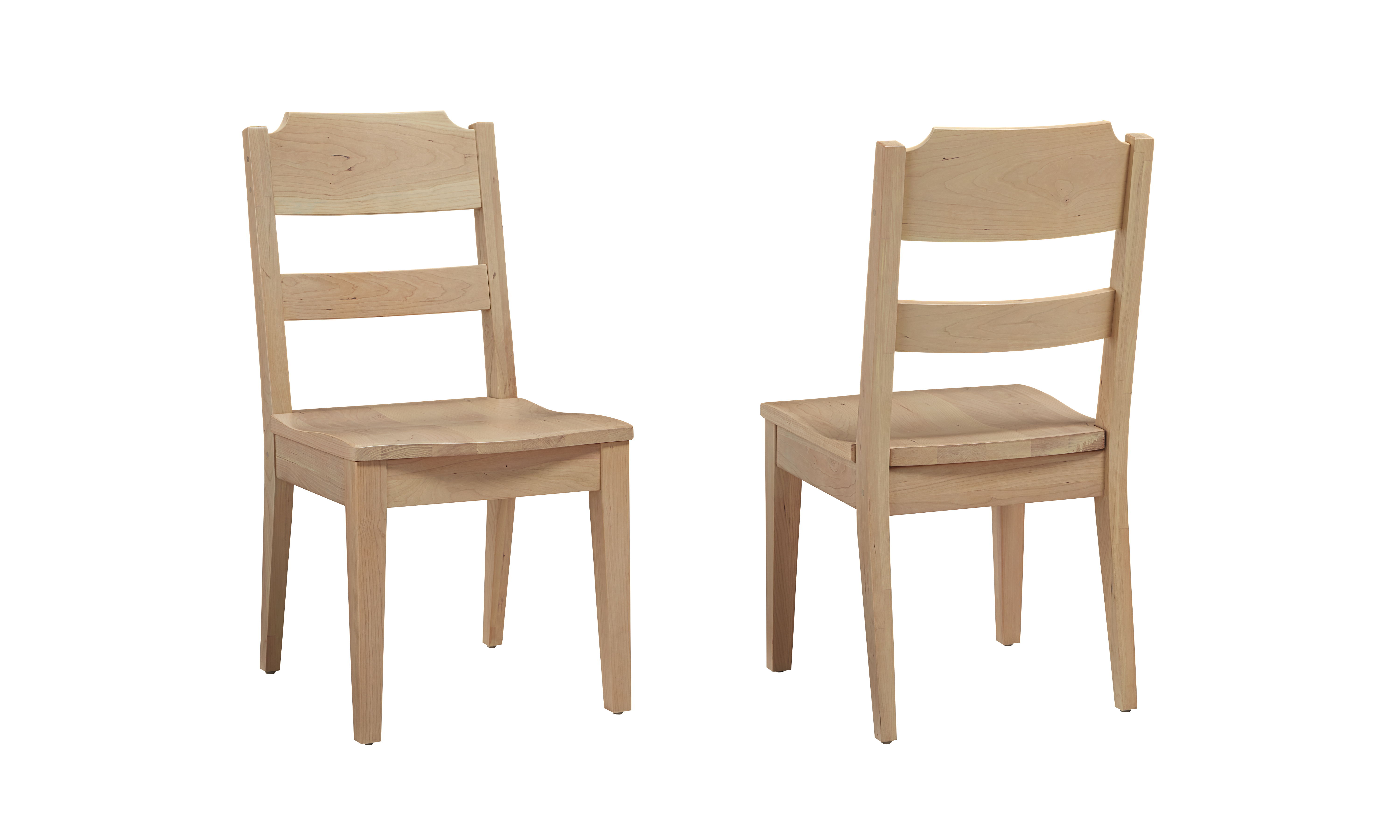 Vaughan-Bassett Crafted Cherry - Ladderback Side Chair - Bleached Cherry