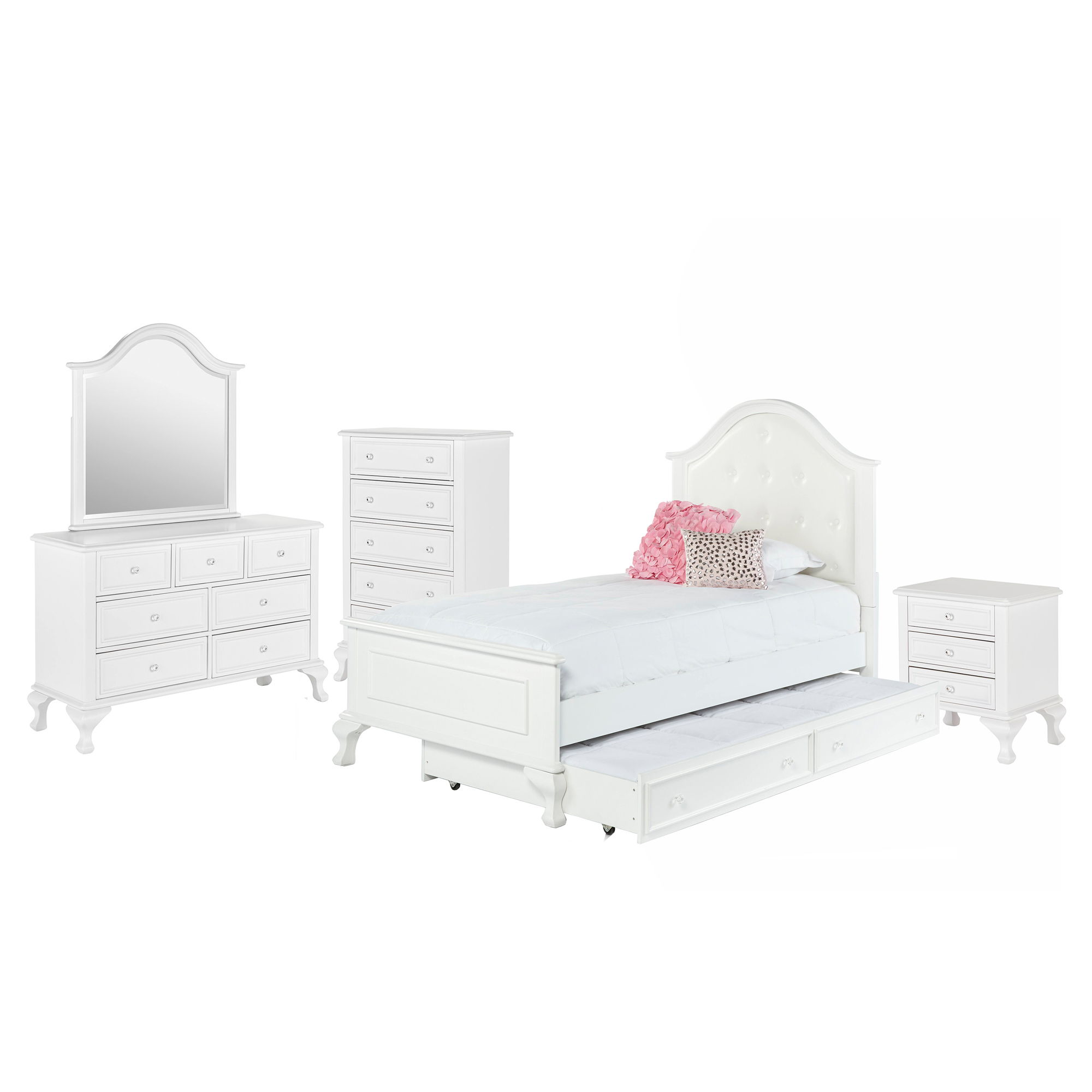 Twin · 5 Pc · Bedroom Set