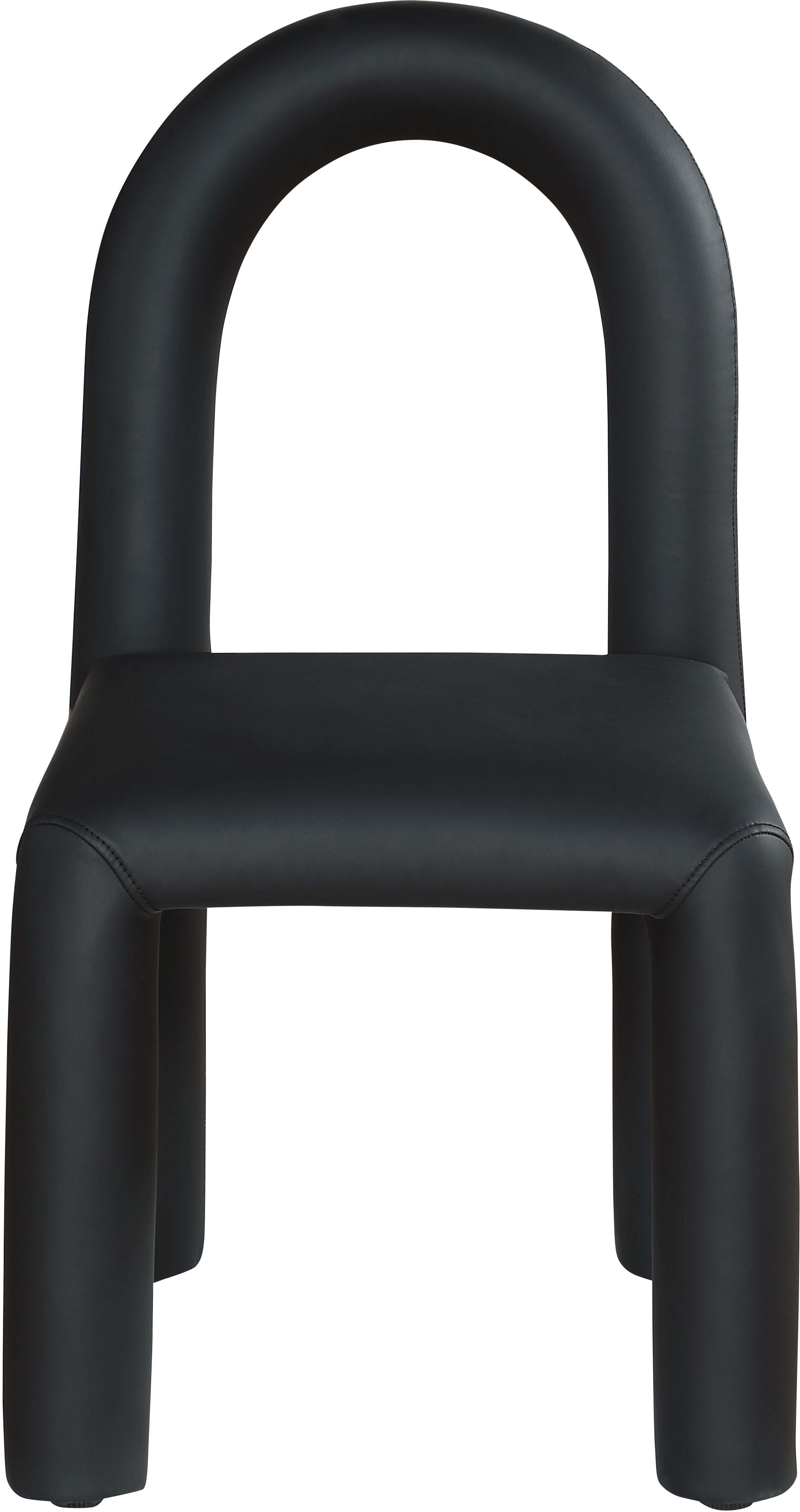 Amari - Faux Leather Dining Chair (Set of 2) - Black