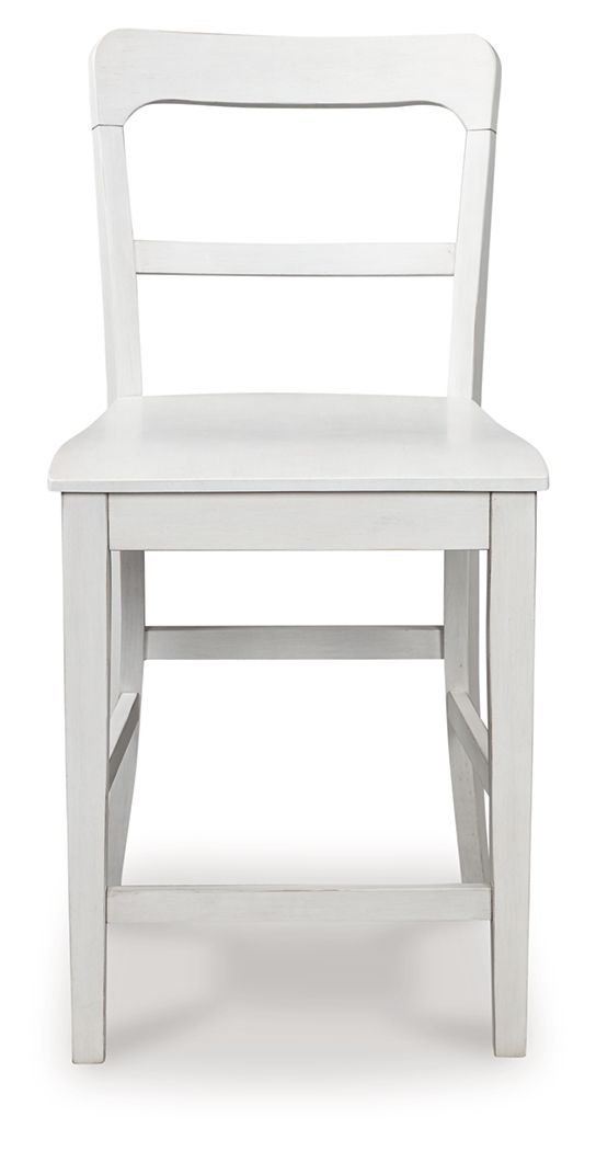 Greddinton - Barstool (Set of 2) - White