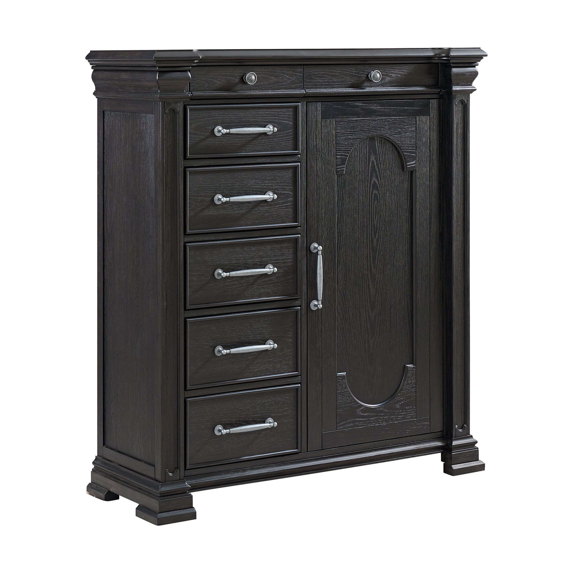 1 Door And 7-Drawer Chest