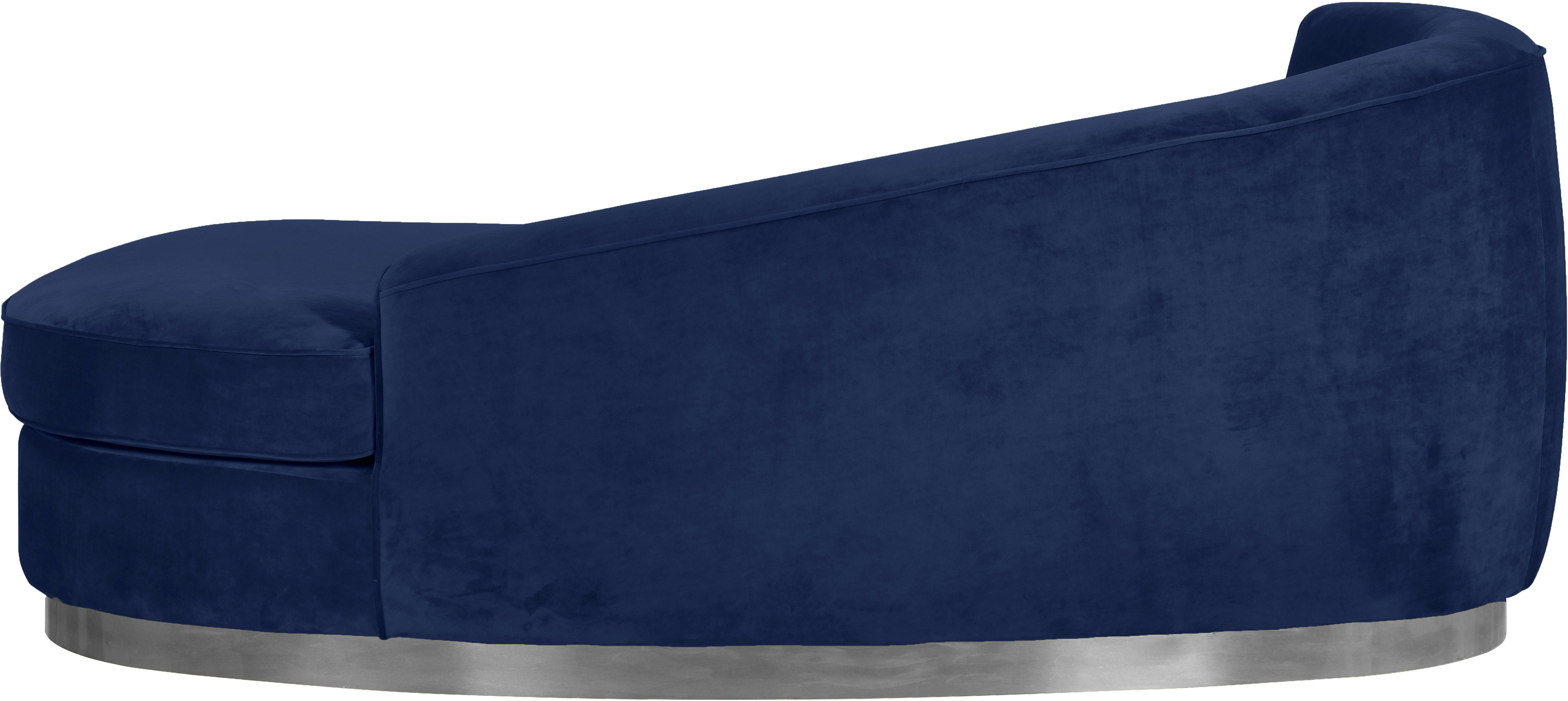 Julian - Fabric Chaise - Navy