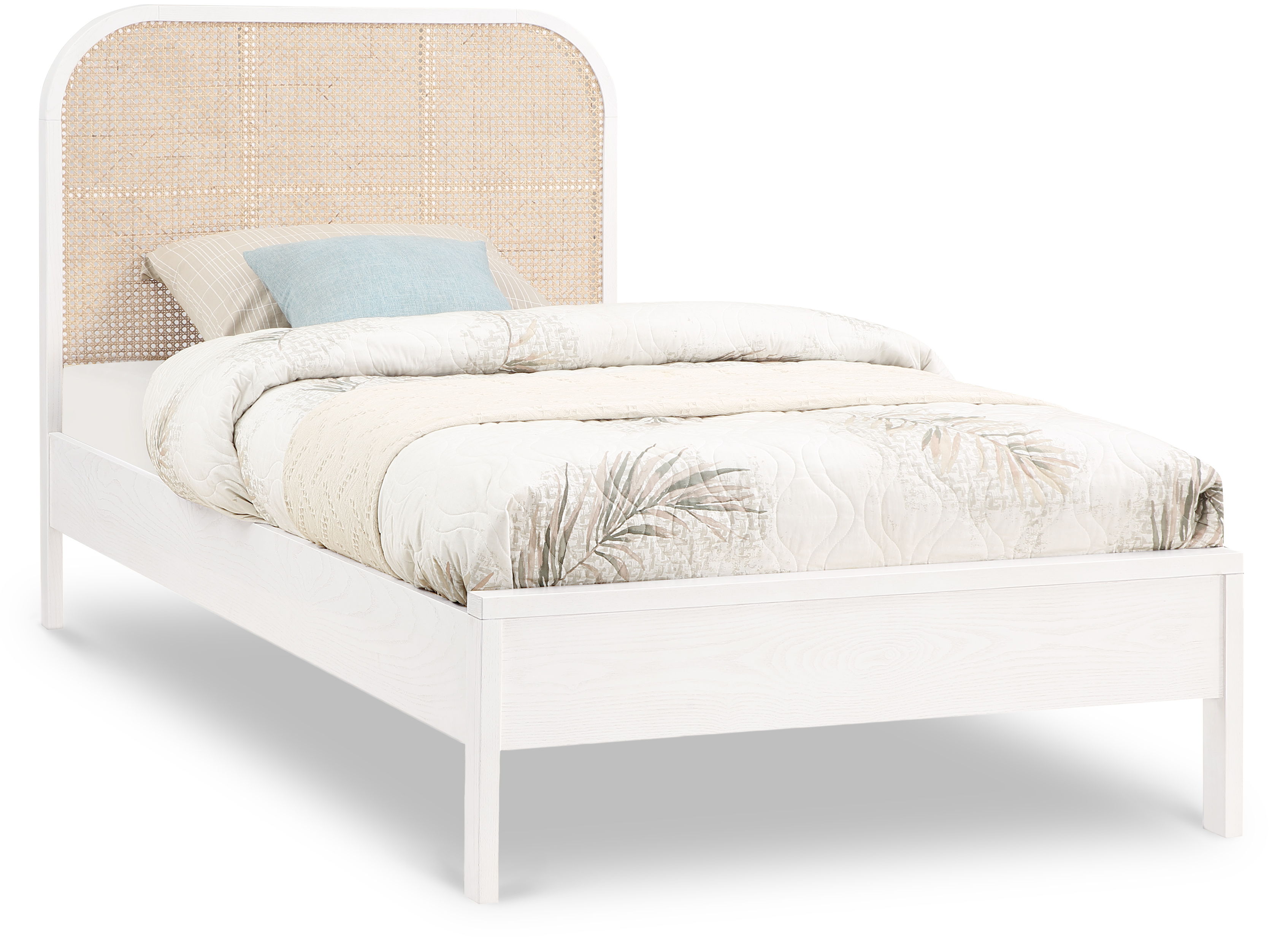 Siena - Twin Bed - White
