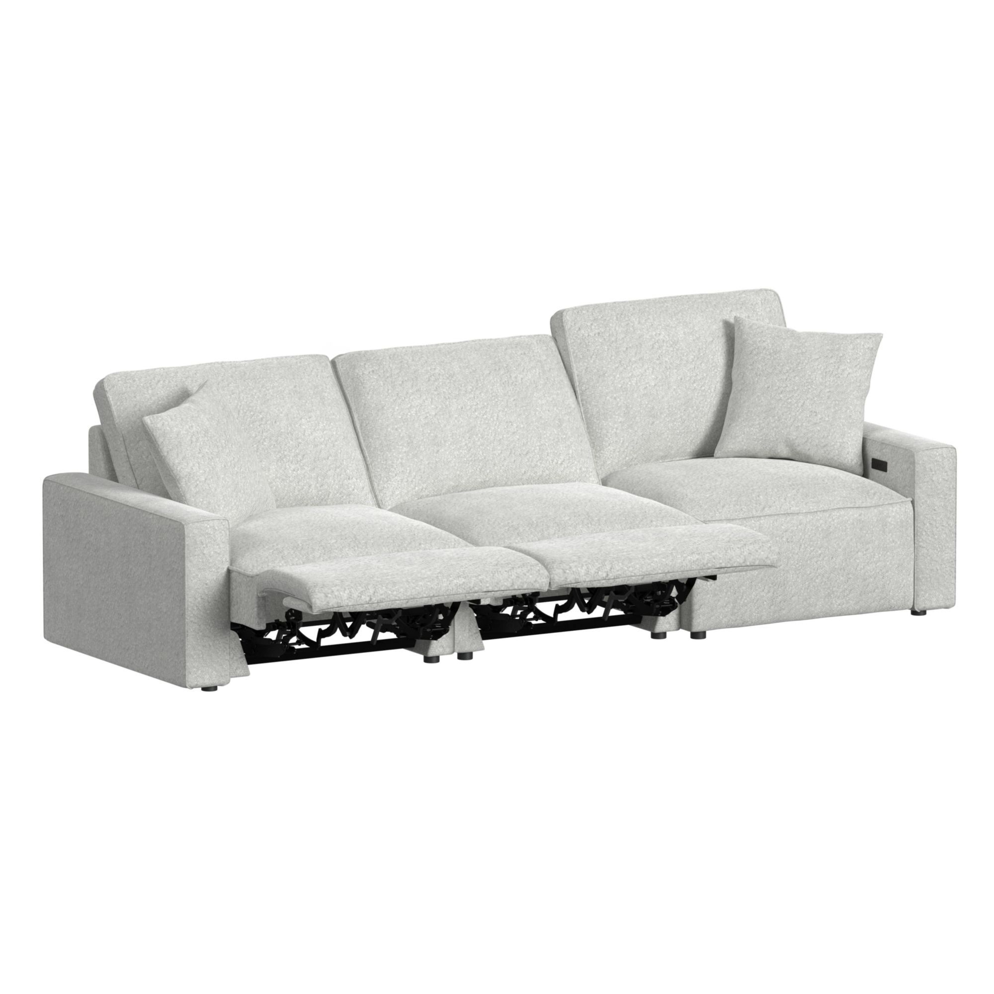 Normandy - 3 Piece Power Motion Sectional Set - Culp Bloke Cotton