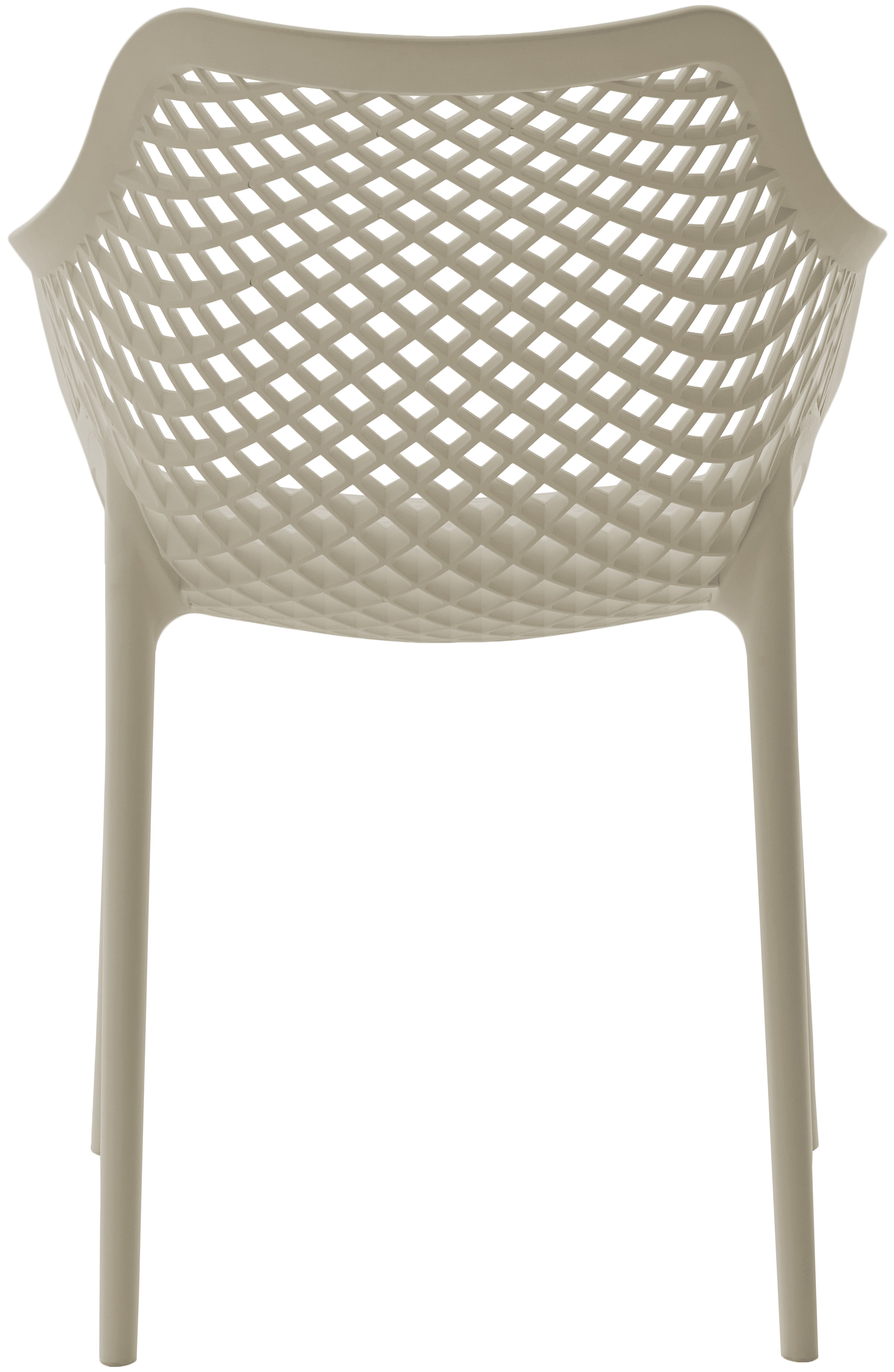 Mykonos - Outdoor Patio Dining Chair (Set of 4) - Taupe