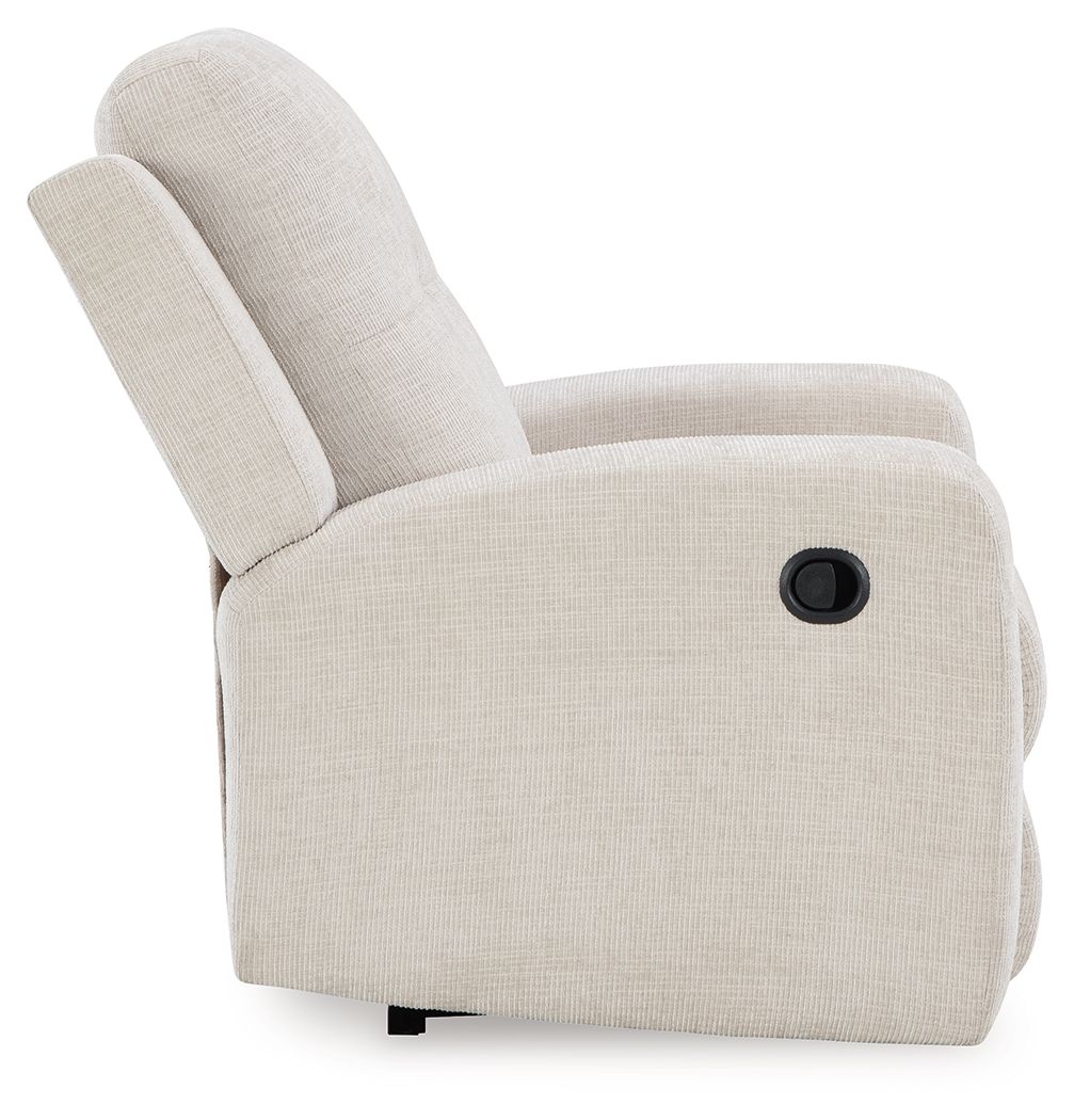 Ashley Furniture Danum - 3 Pc. - Reclining Sofa, Reclining Loveseat, Recliner - Stone - Image 14