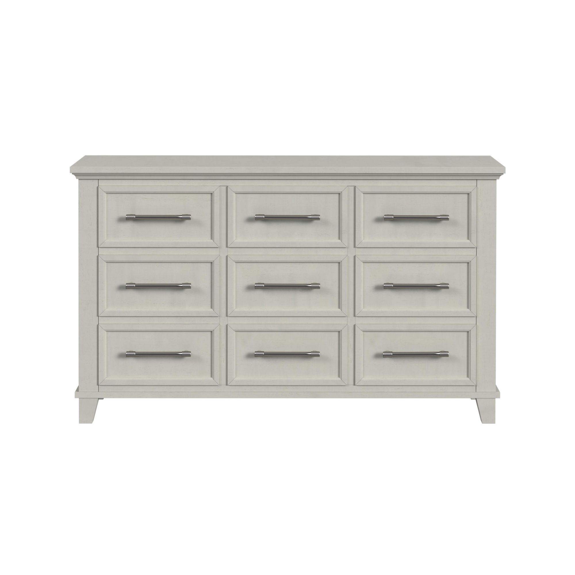 Canterbury - 9-Drawer Dresser - Ivory