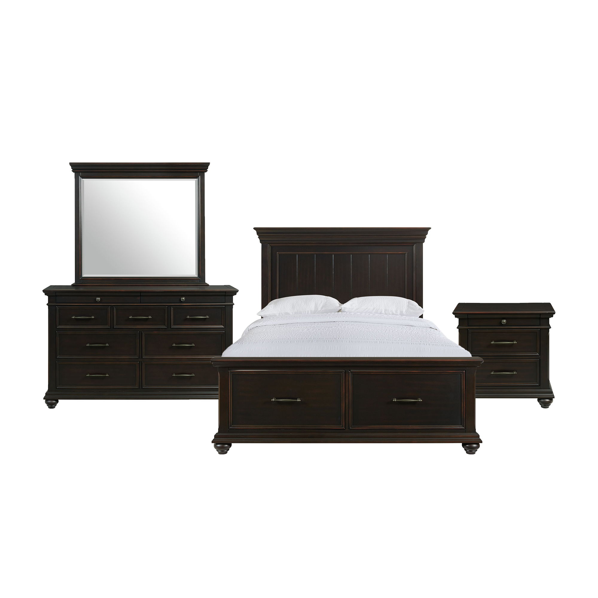 Queen · 4 Pc · Bedroom Set