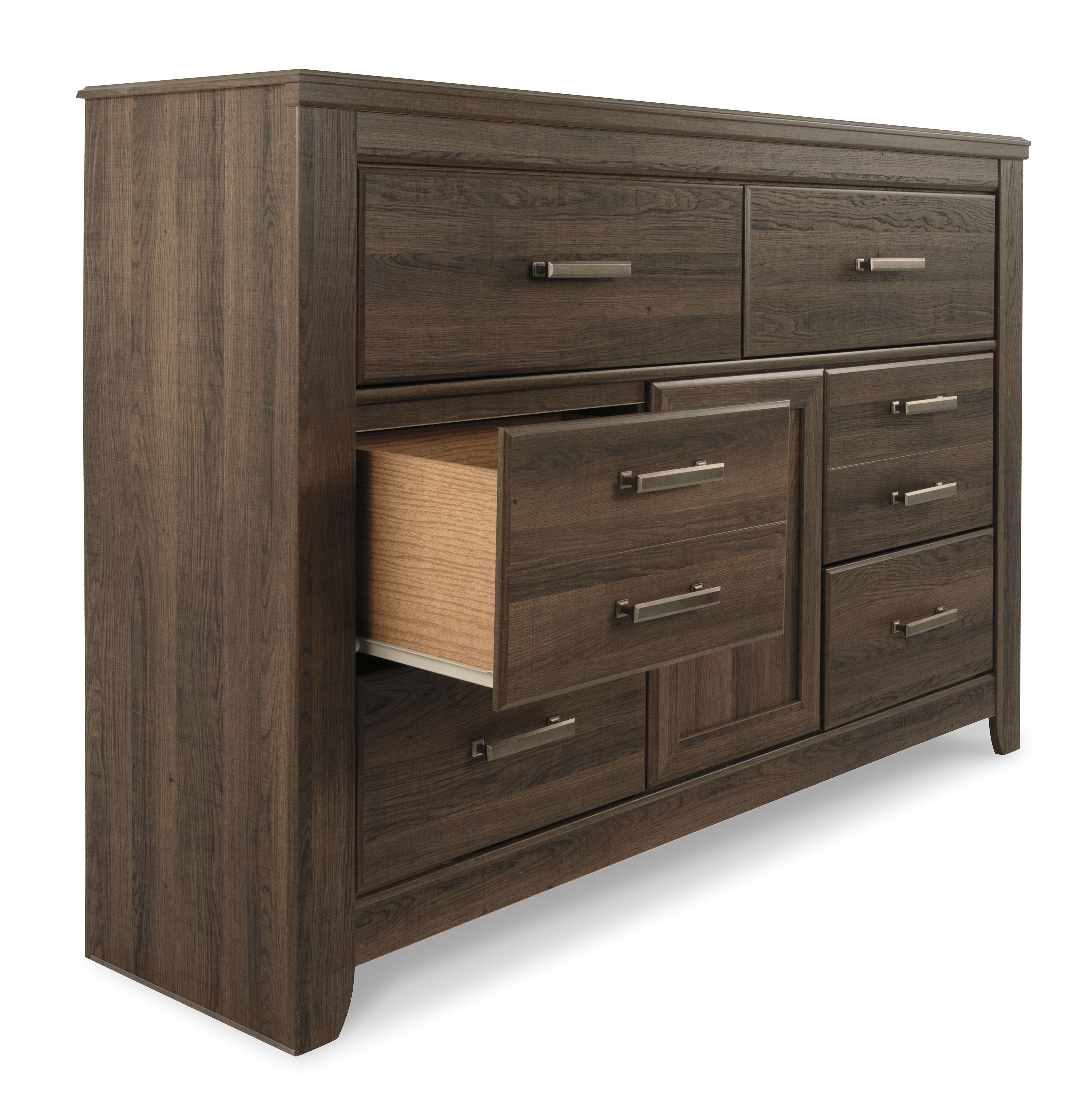 Juararo - Dresser, Mirror - Dark Brown