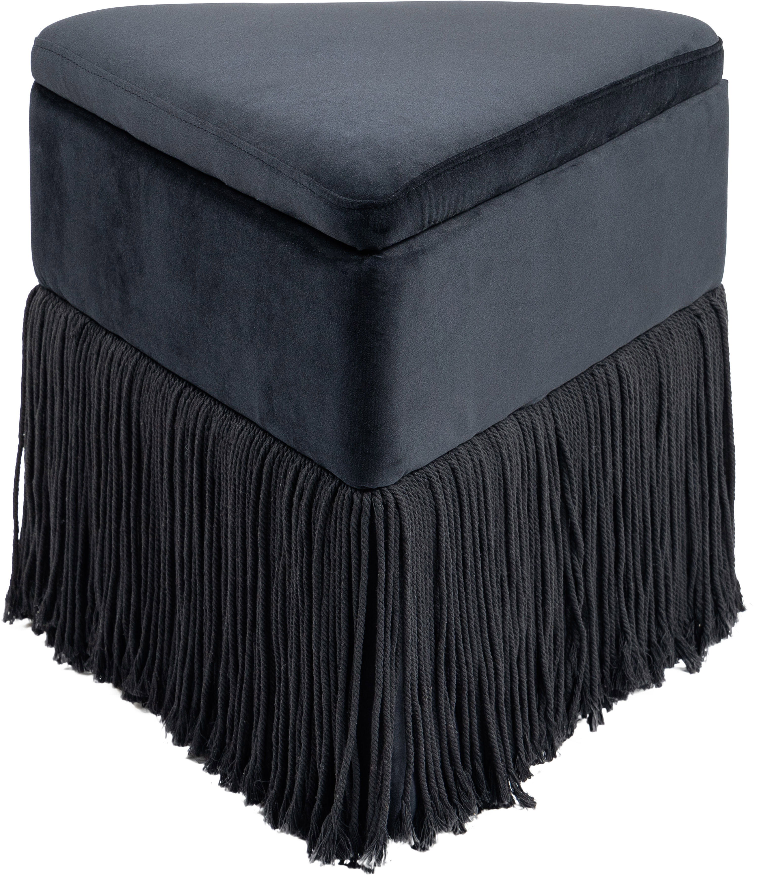 Trivoli - Ottoman / Stool - Black