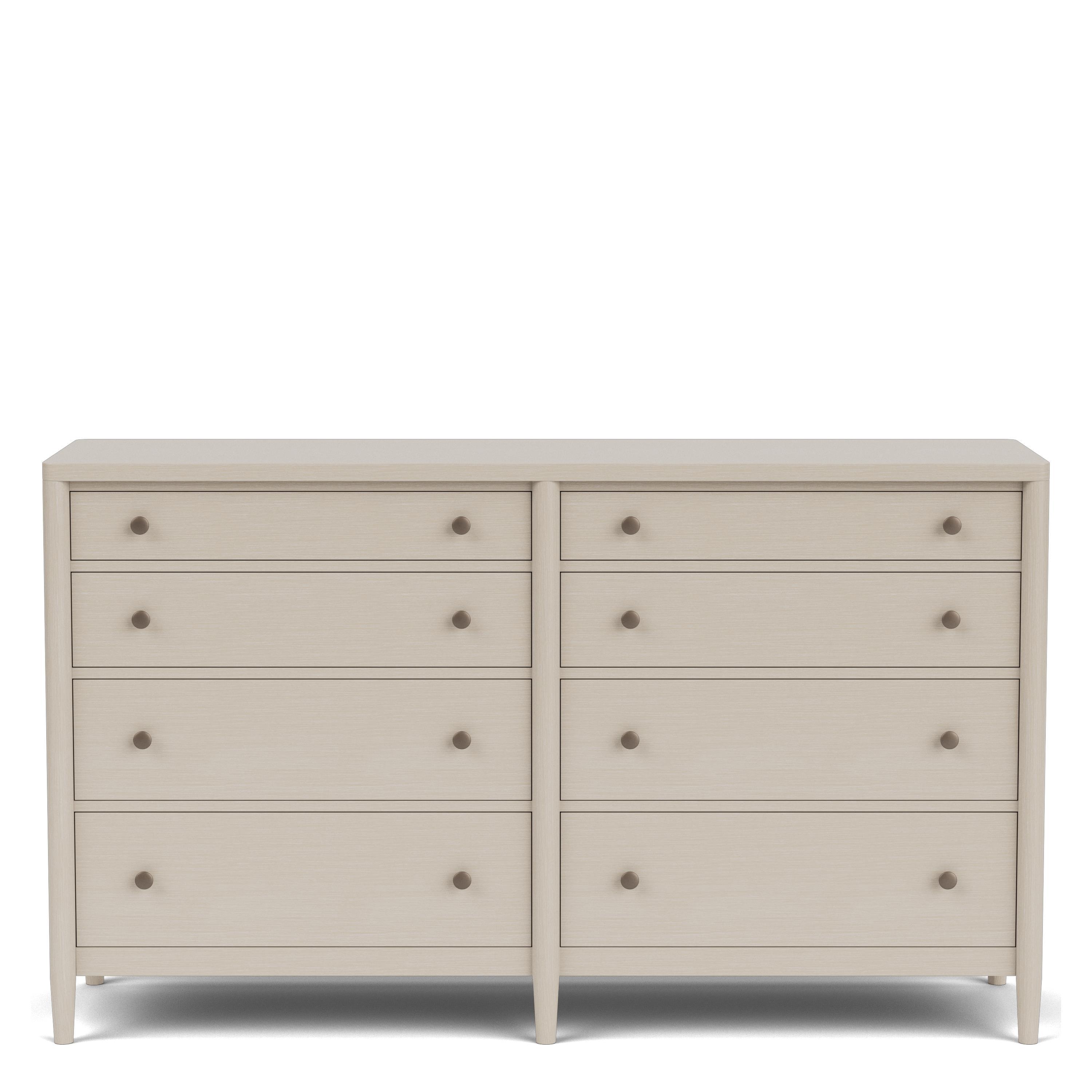 Riverside Furniture Laguna - Eight Drawer Dresser - Beige
