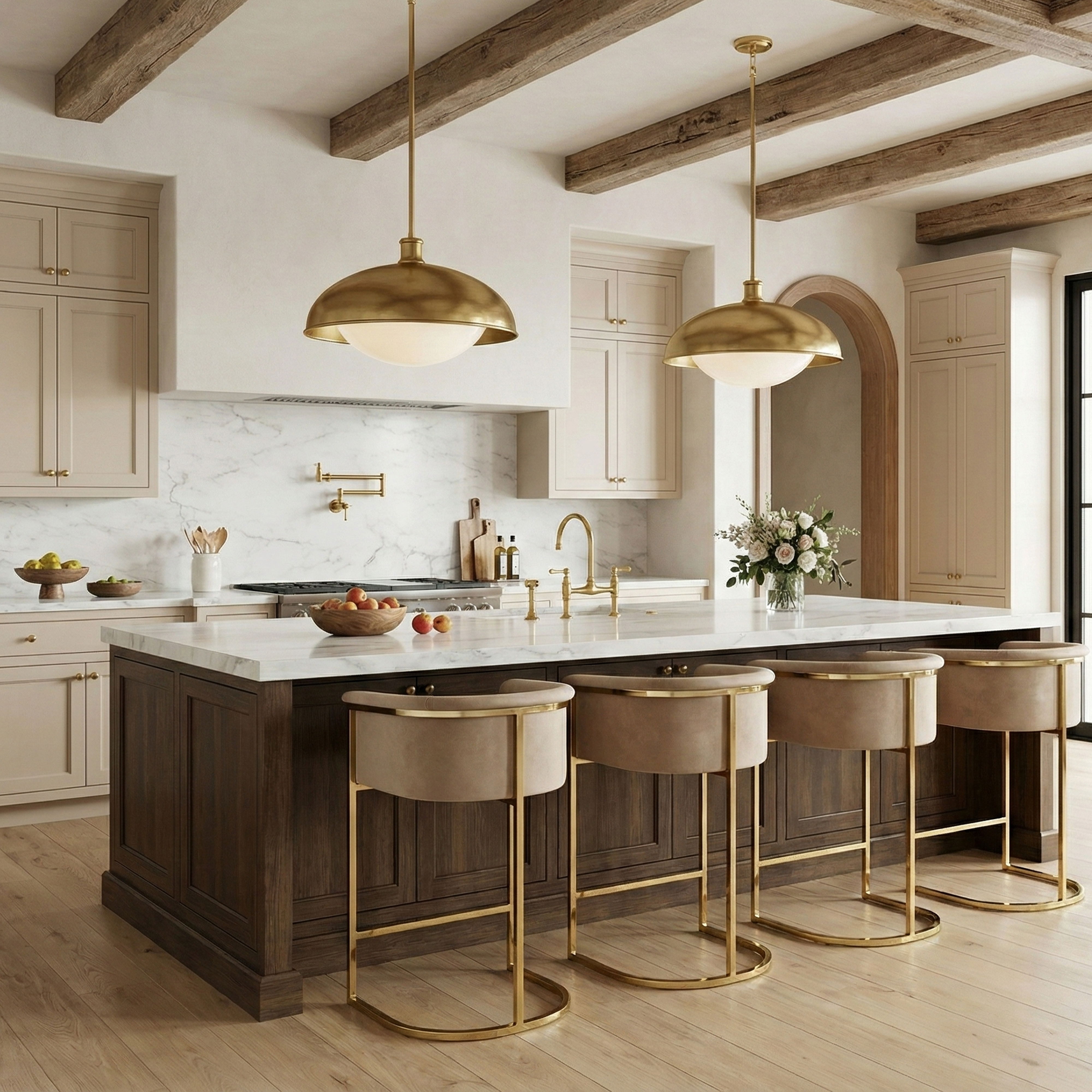 Donatella - Stool - Beige