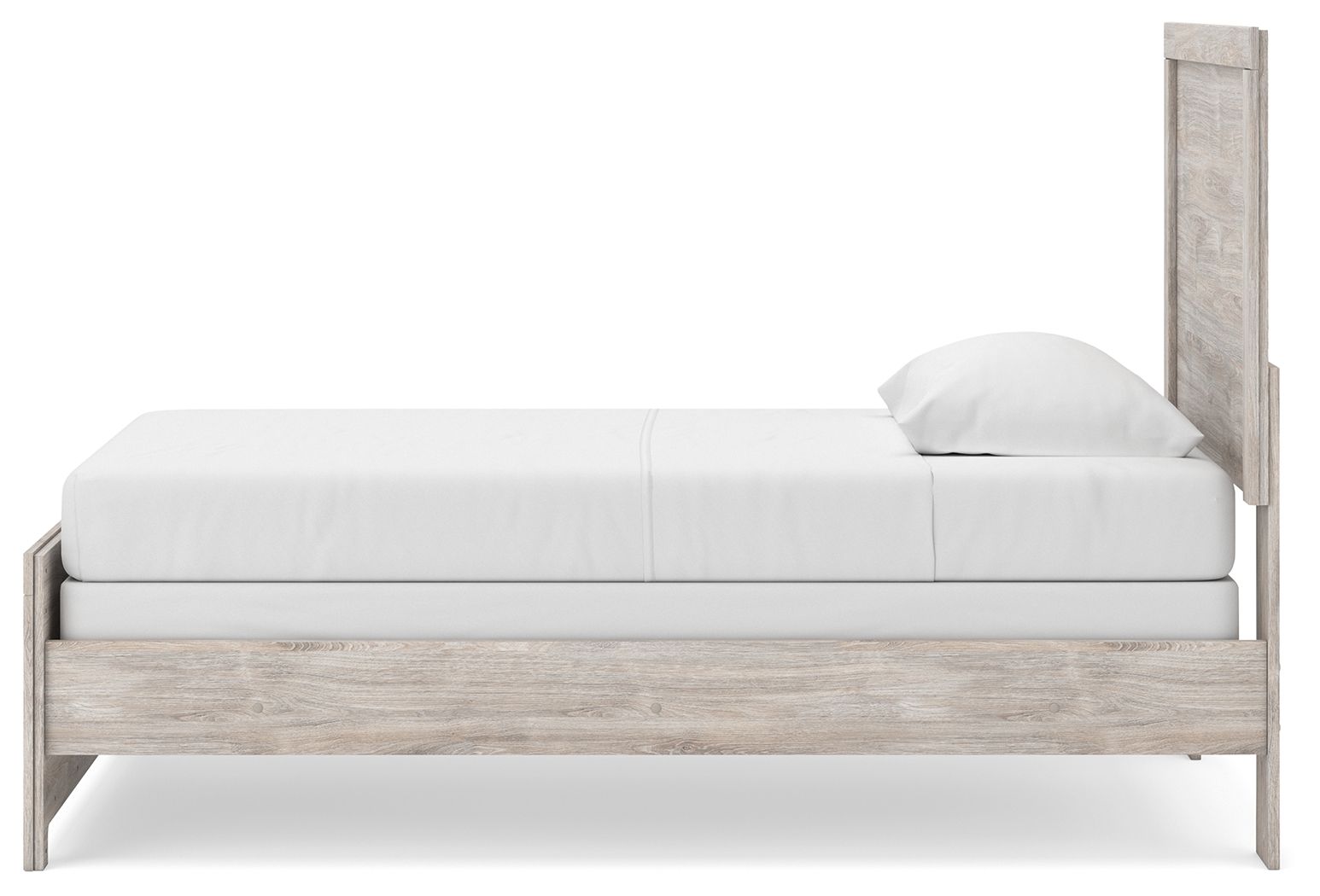 Ashley Furniture Broachmyn - Twin Panel Bed - Gray - Image 8