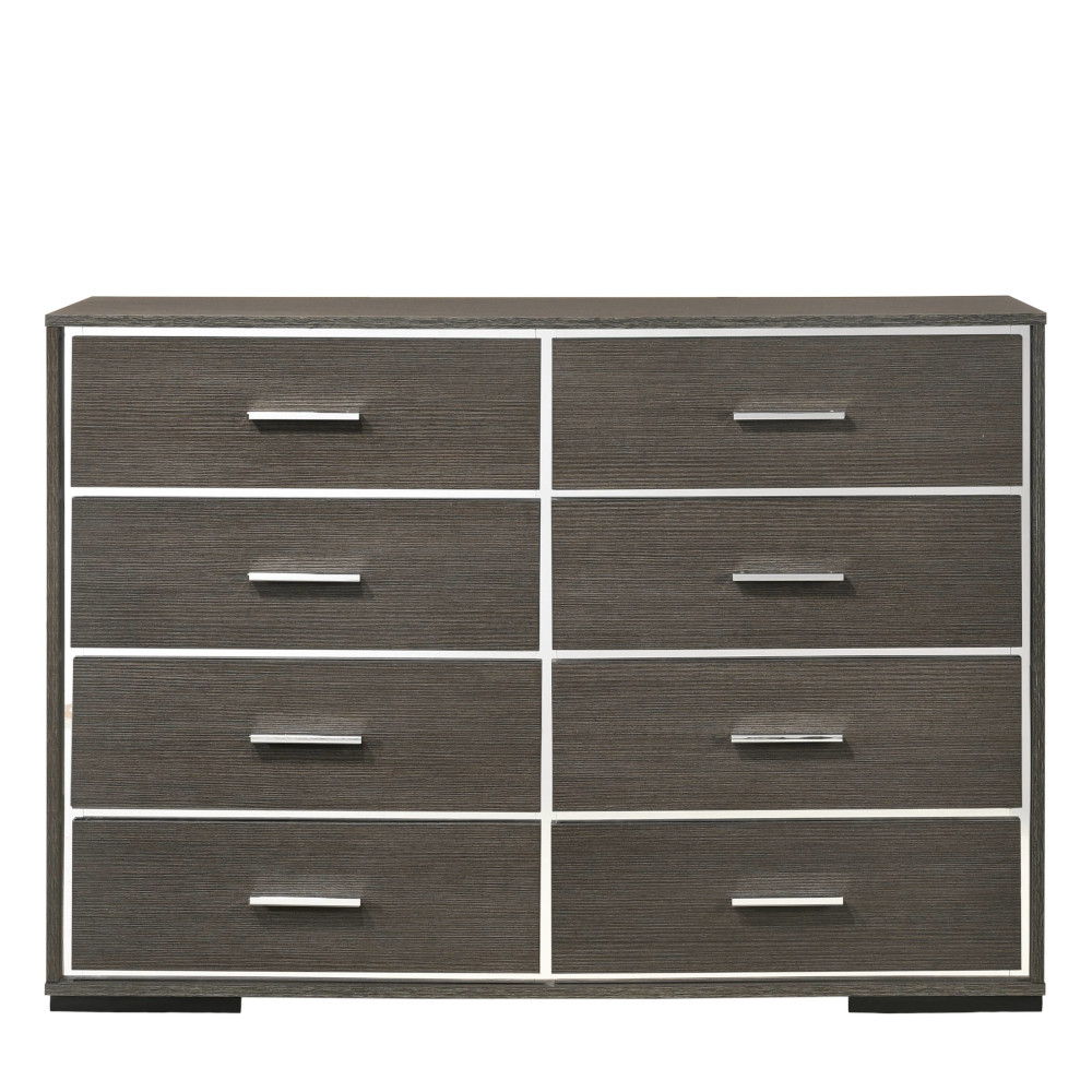 Escher - Dresser - Gray Oak, dark gray, view 6