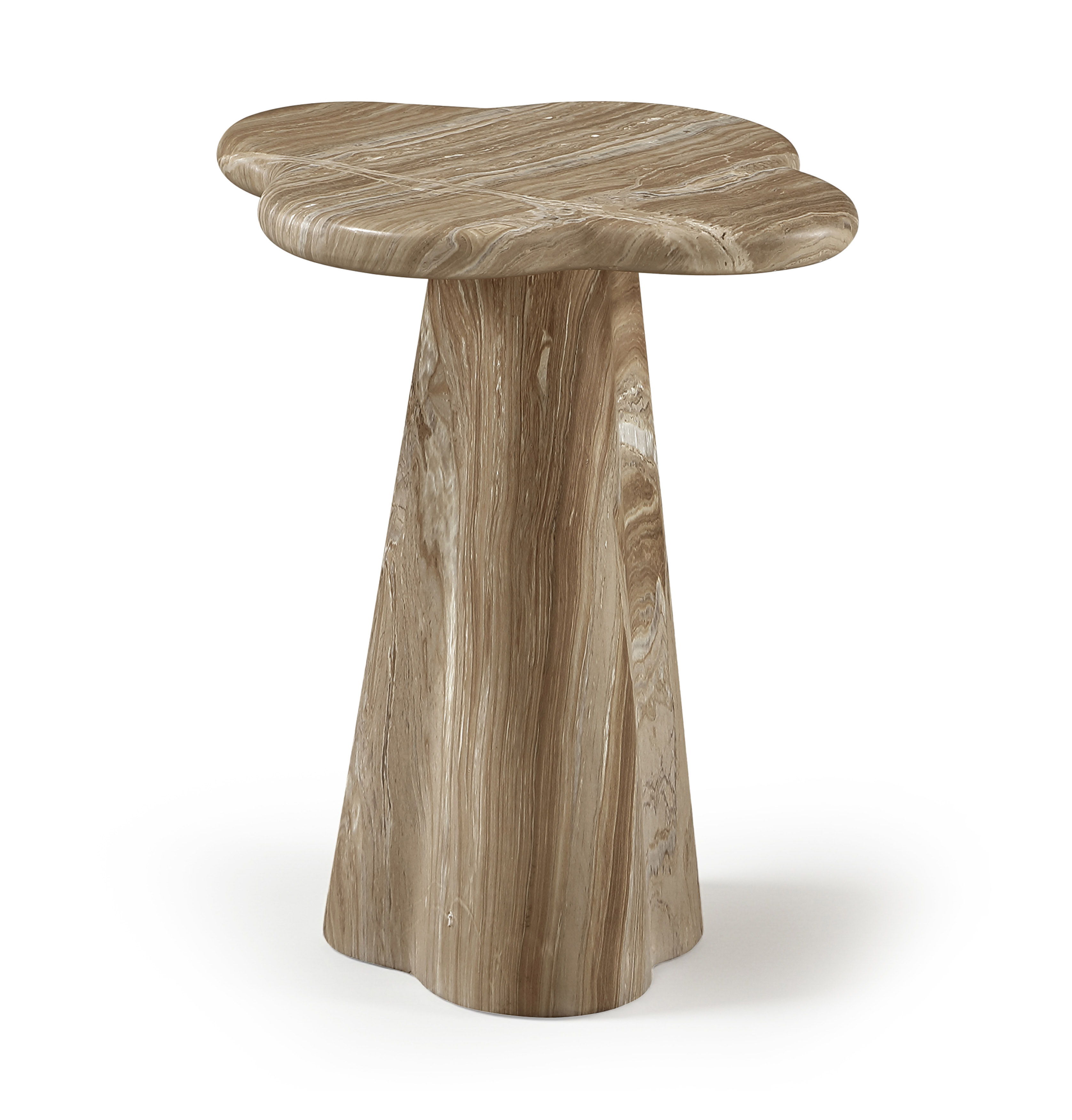 Nola - Concrete Indoor / Outdoor End Table - Beige