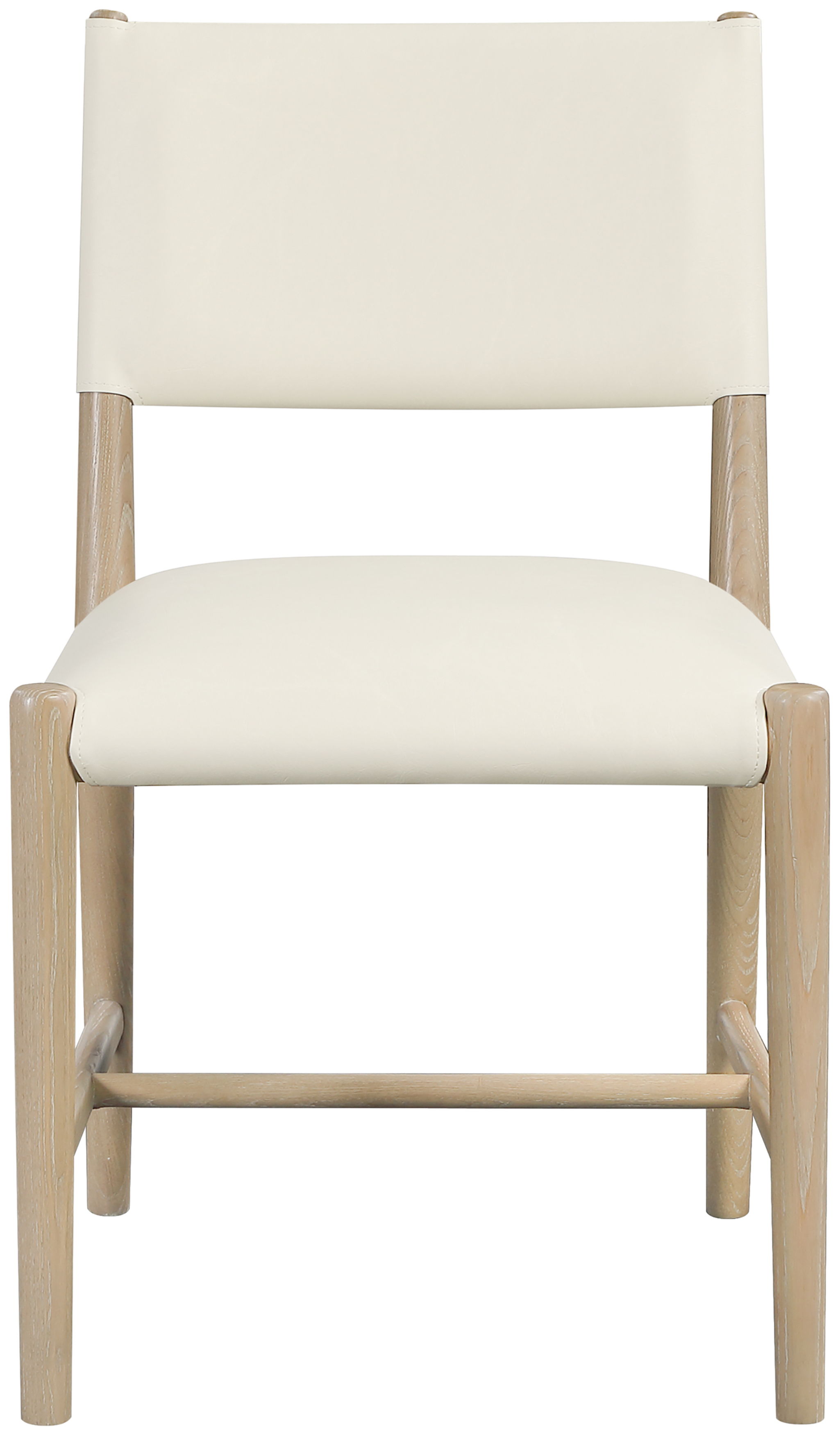 Andie - Vegan Leather Upholstered Dining Chair (Set of 2) - Cream
