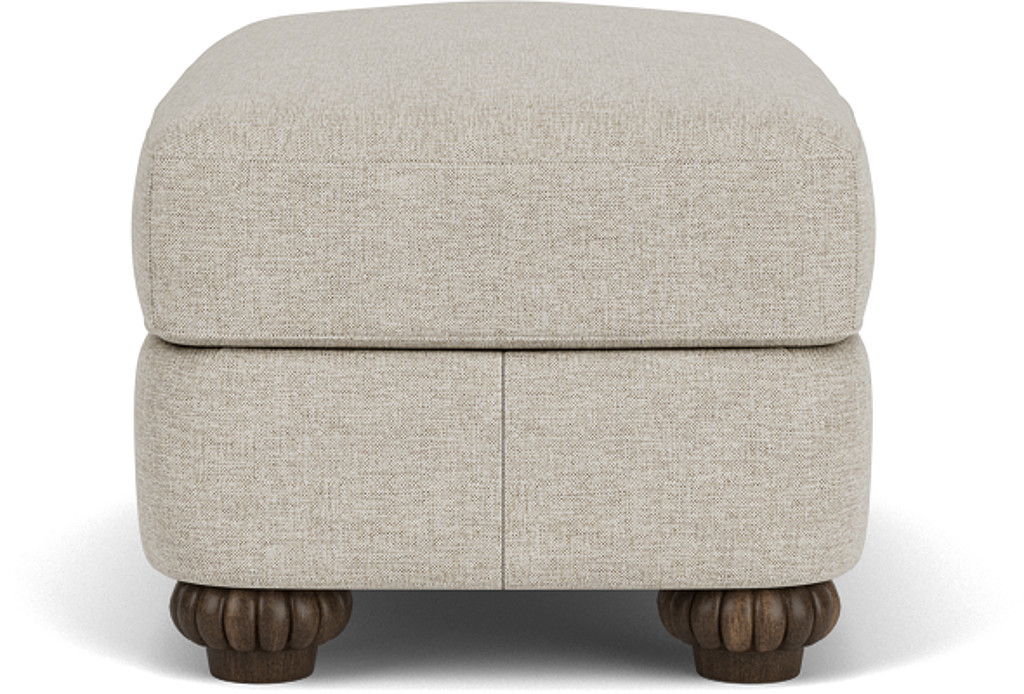 Patterson - Fabric Ottoman, light gray, view 7