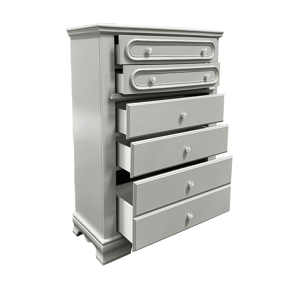Flora - Chest - Gray, light gray, view 3