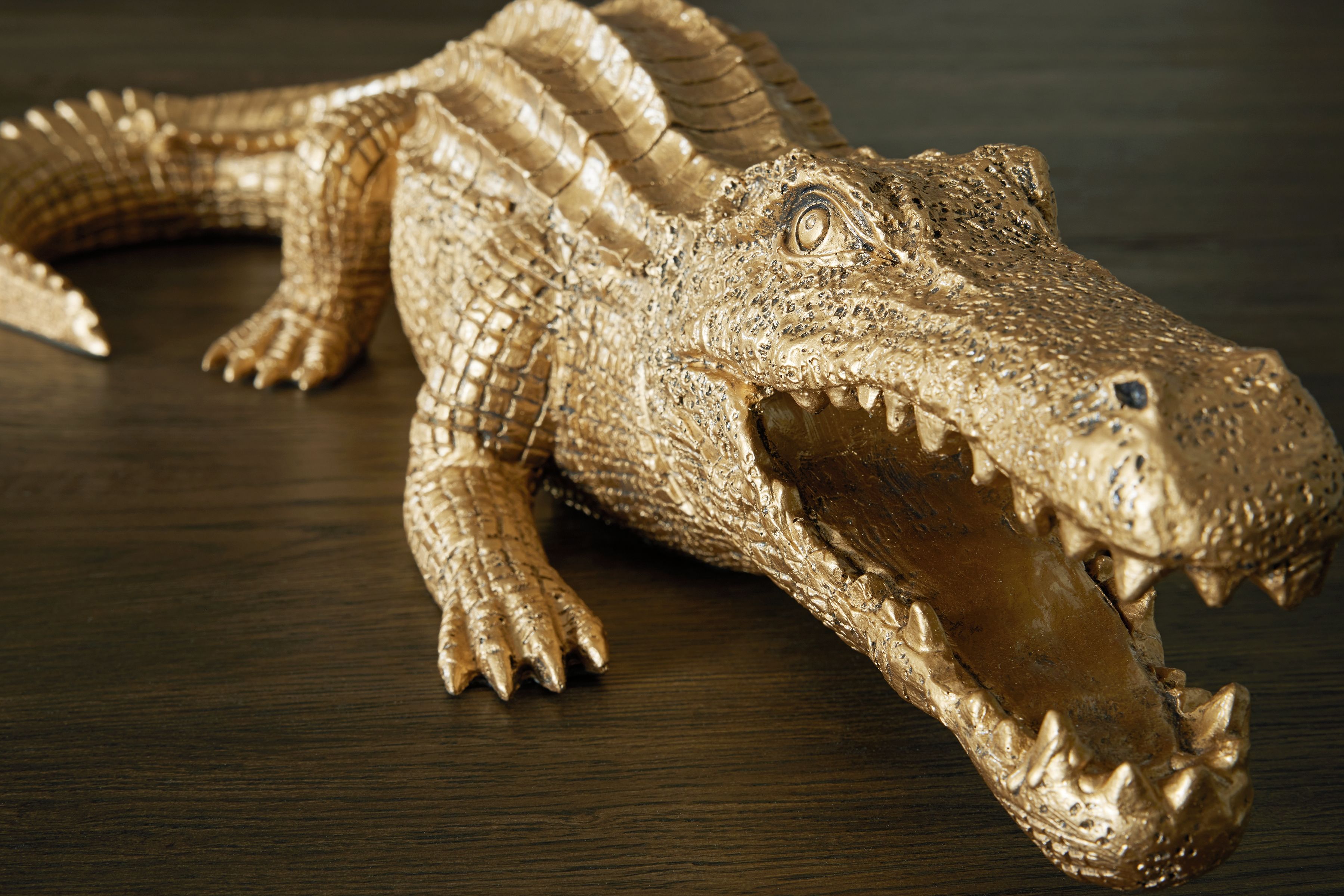 Lauretman - Sculpture - Antique Gold Finish, gold, view 5